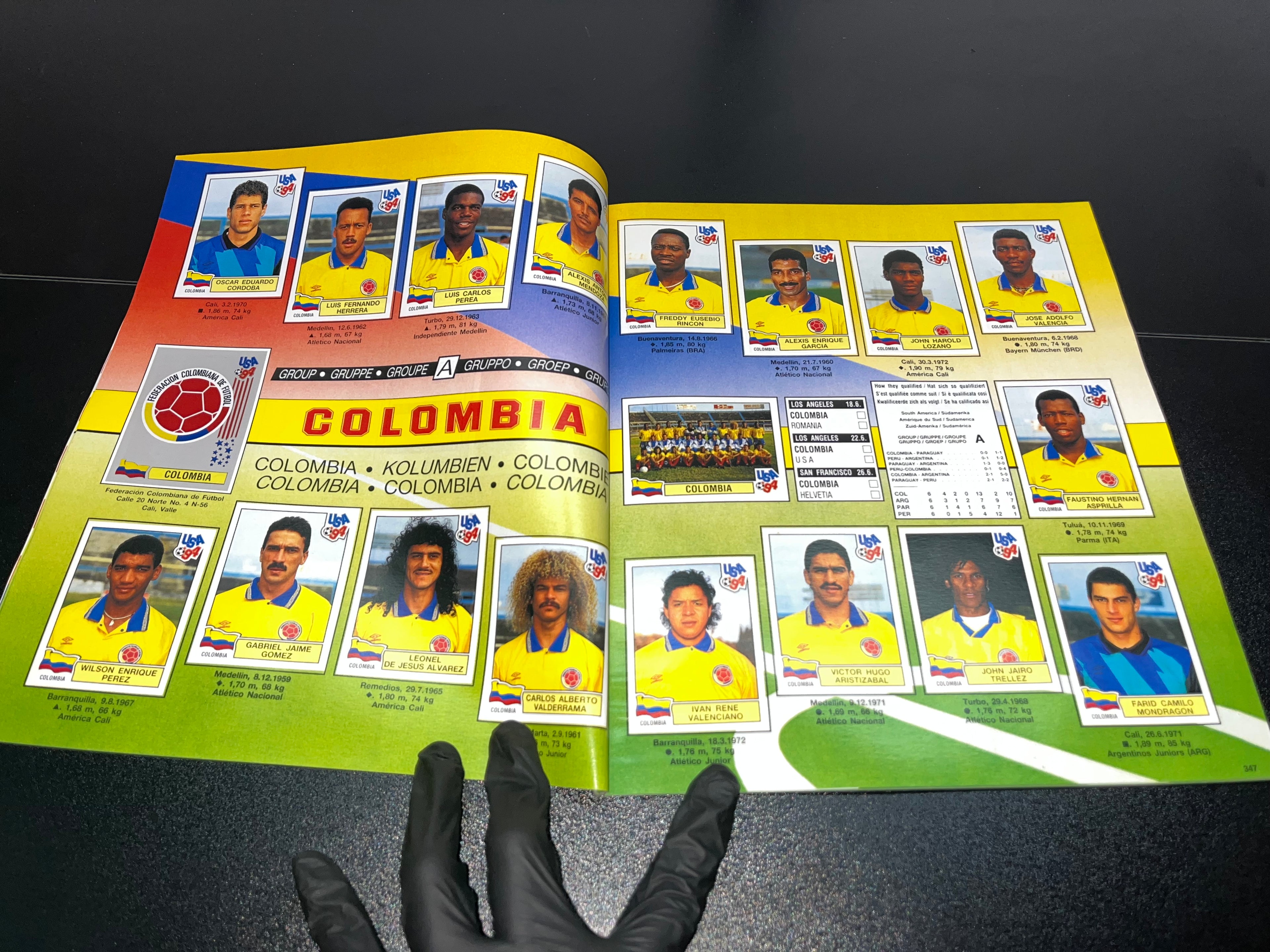 Álbum Panini Reedición USA 1994 Original 100% Lleno