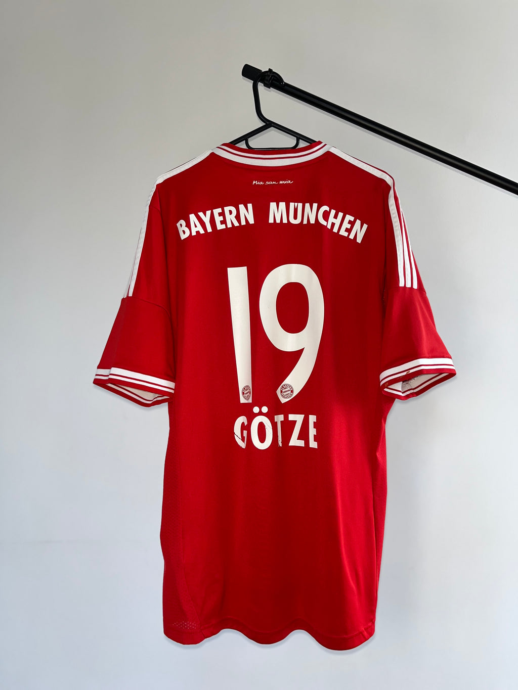 Jersey Original Bayern Munich 2013/14 Local Mario Gotze Z25029 Adidas