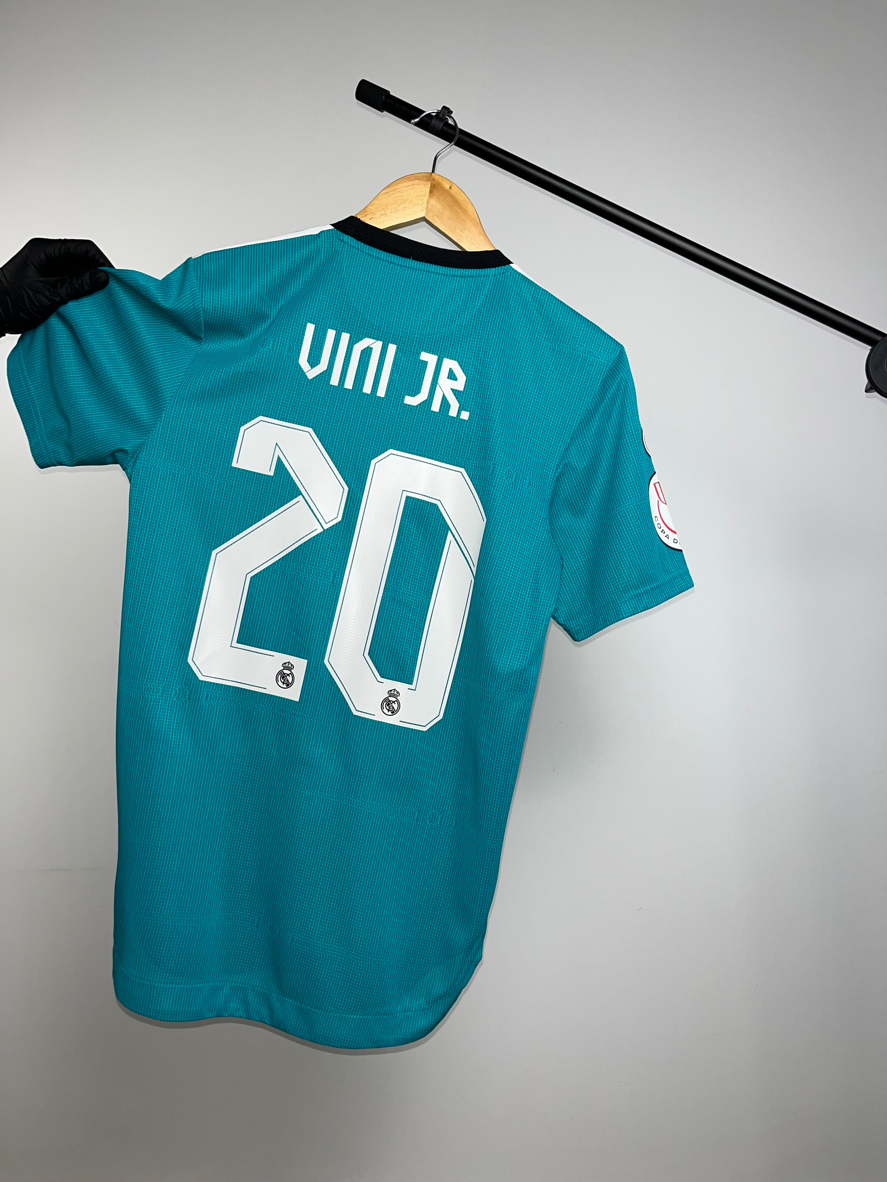 Jersey de Utilería de Vinícius Jr. | Real Madrid Copa del Rey 2021/22 Match Issued