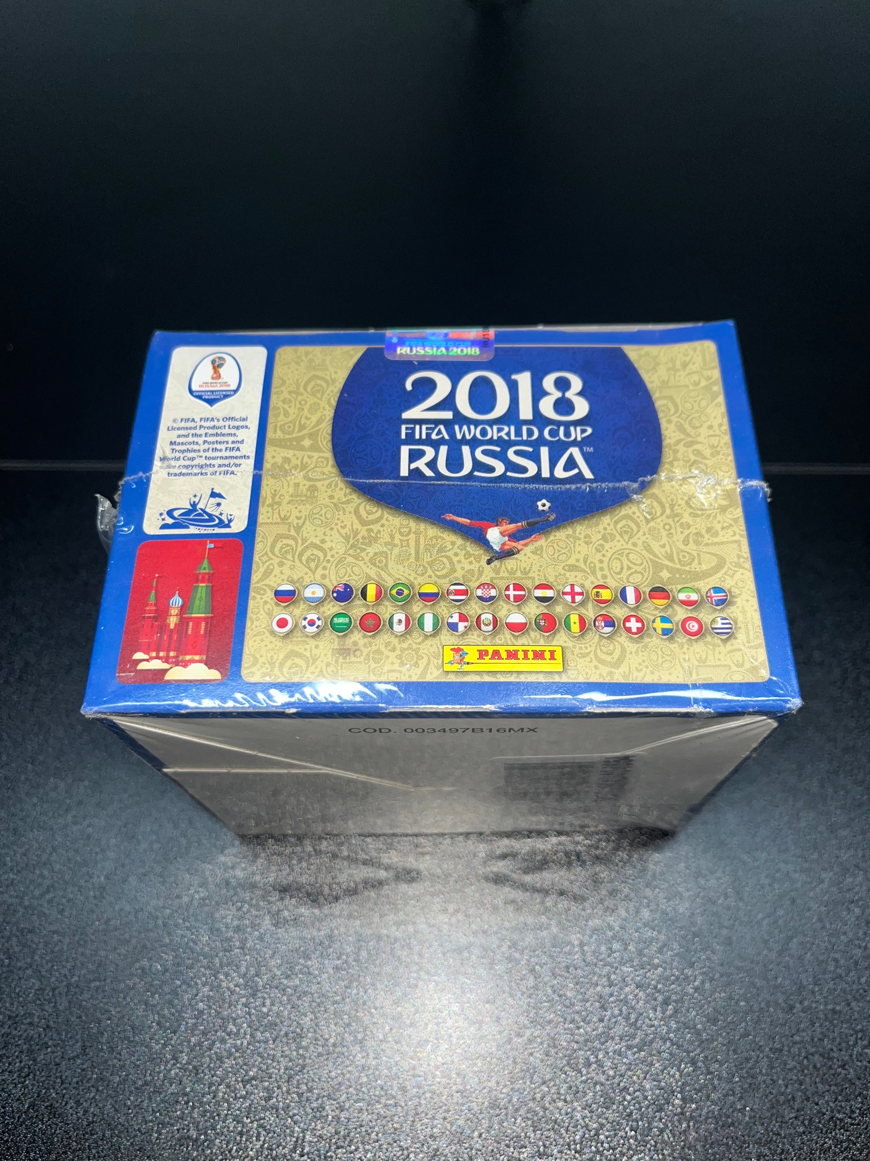 Caja Sellada Panini Mundial Rusia 2018 | 100 Sobres Original