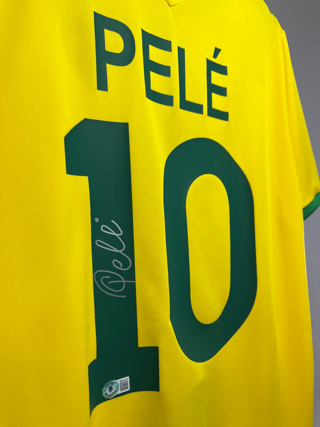 Autógrafo Pelé | Brasil Mundial México 1970 certificado Beckett