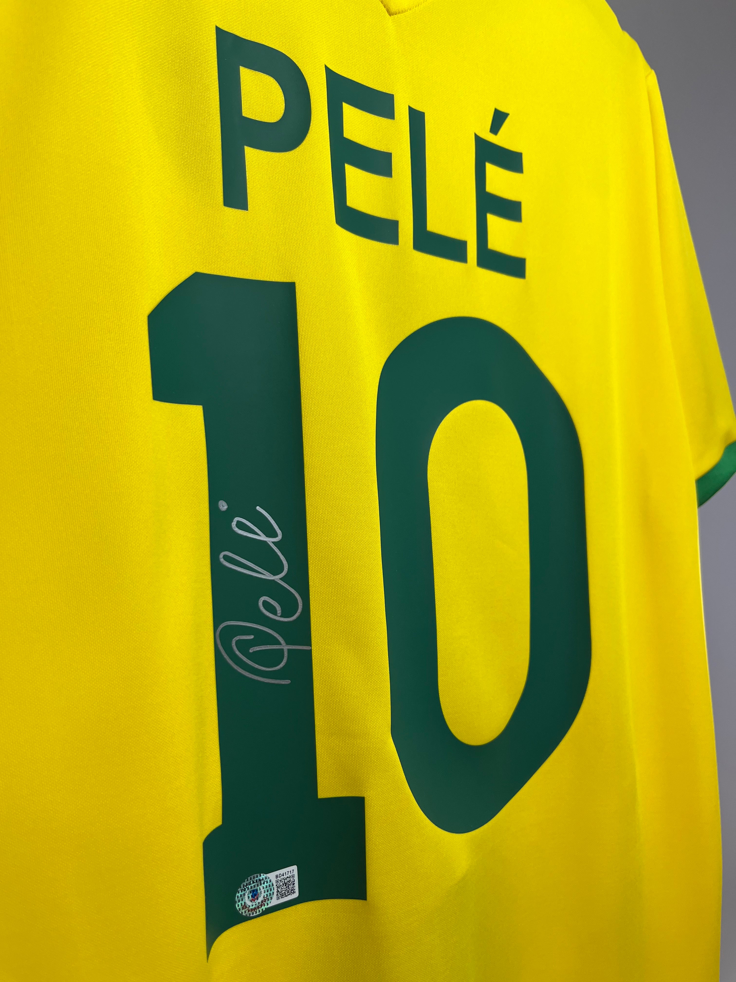 Autógrafo Pelé | Brasil Mundial México 1970 certificado Beckett