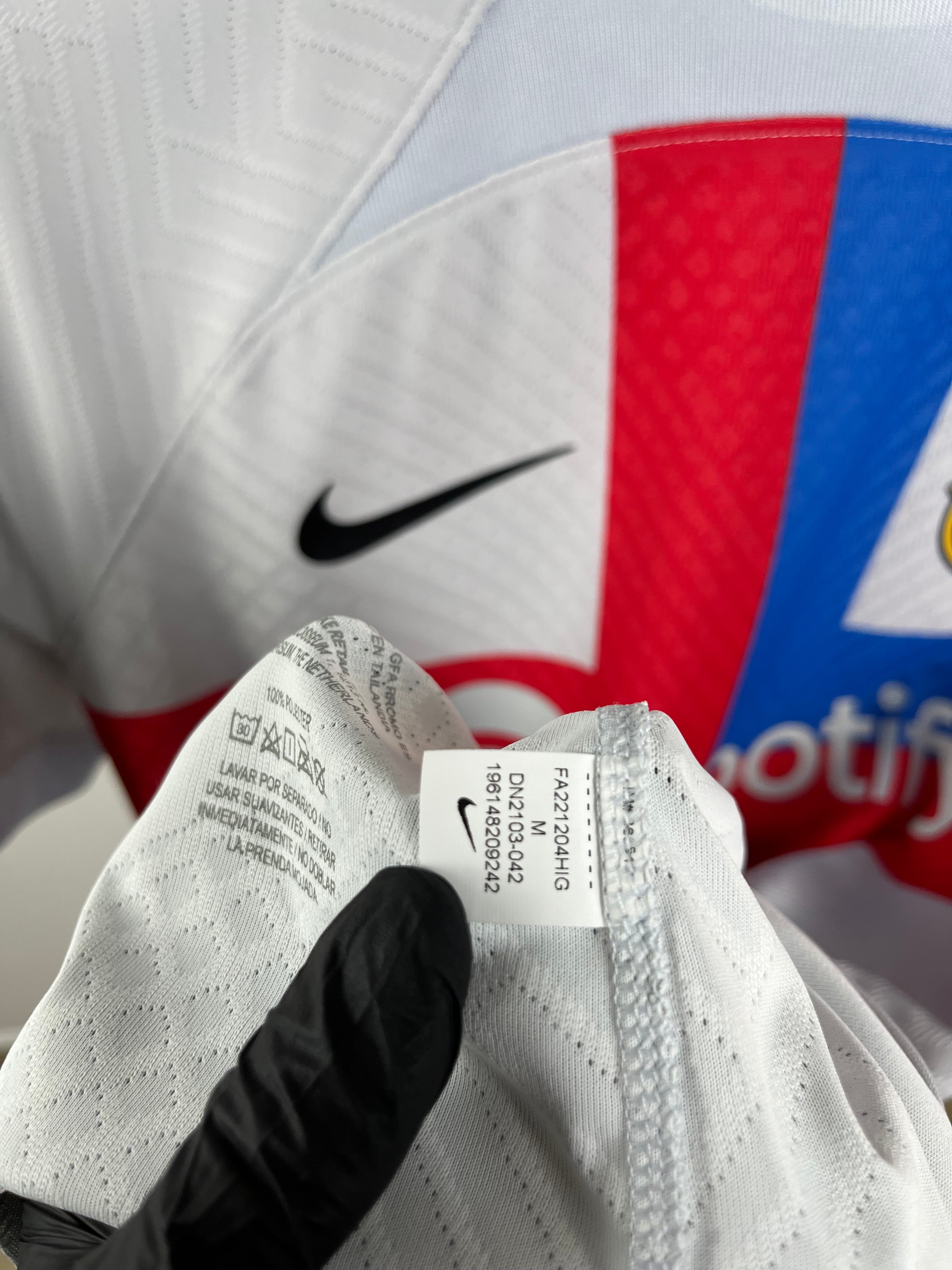 Jersey de Utilería de Pedri | Barcelona vs Cádiz 2022 Spare Match Issued