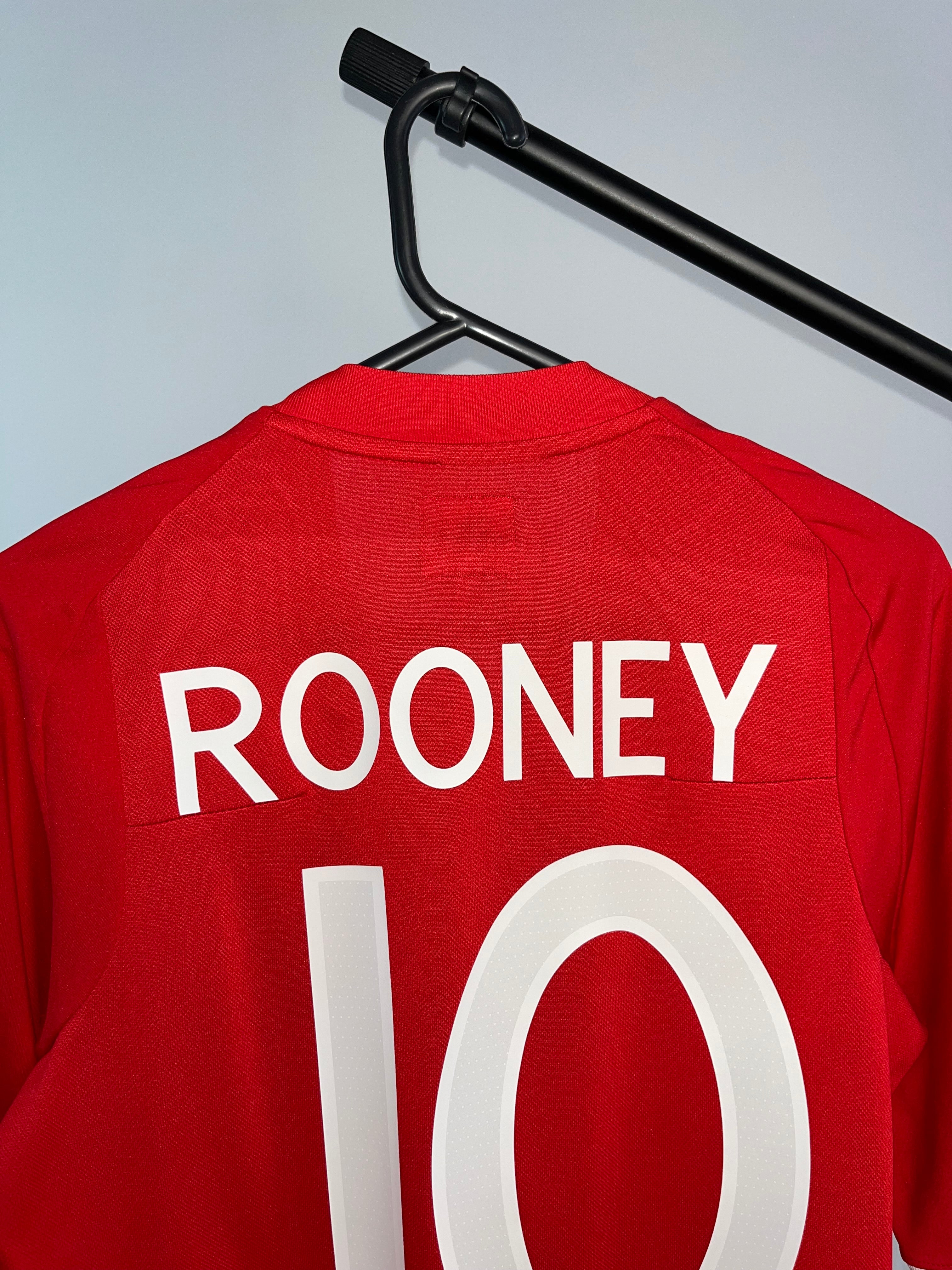 Jersey Original Inglaterra Mundial 2010 Visita Rooney 10-323 Umbro