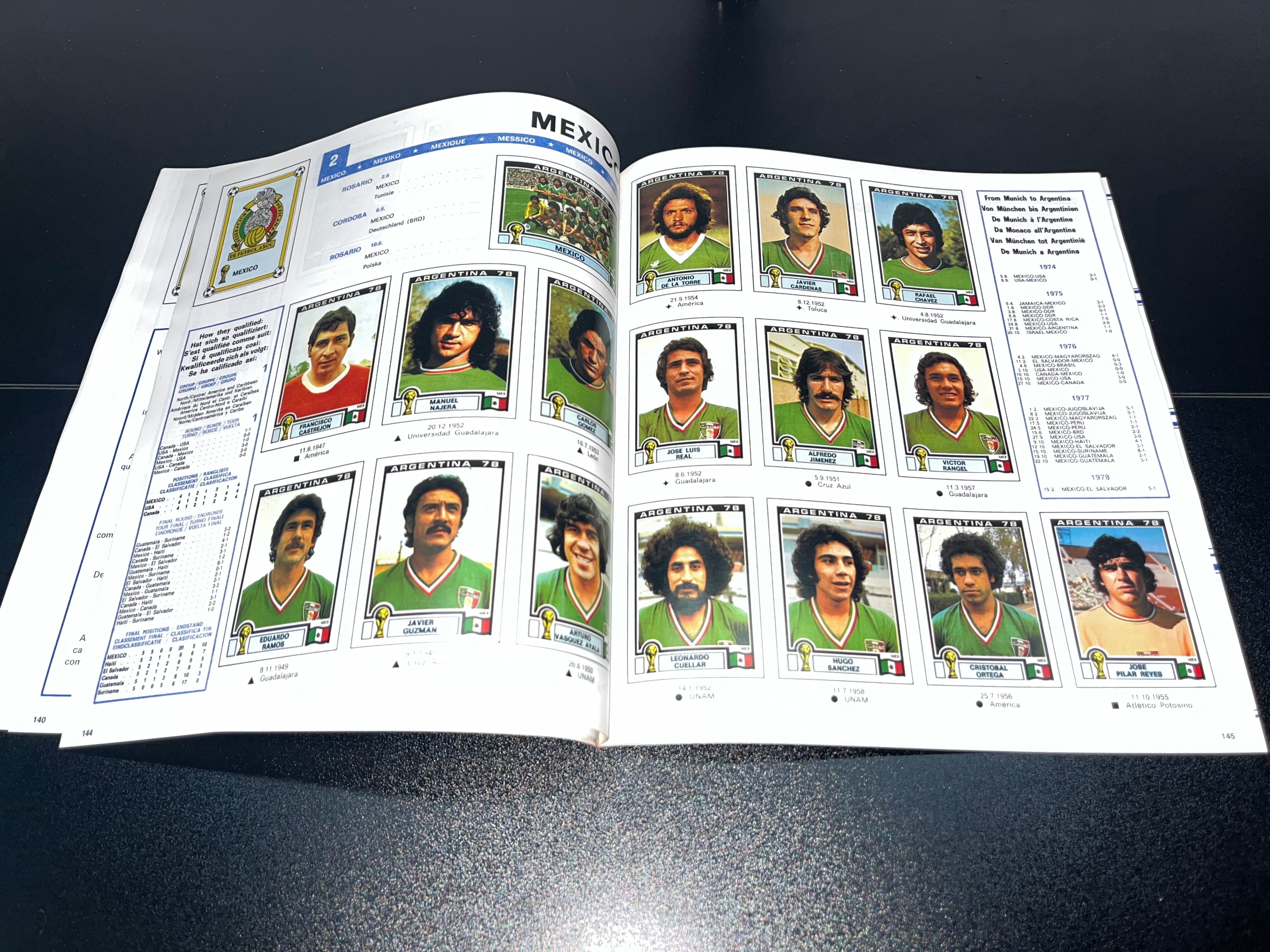 Álbum Panini Reedición Argentina 1978 Original 100% Lleno