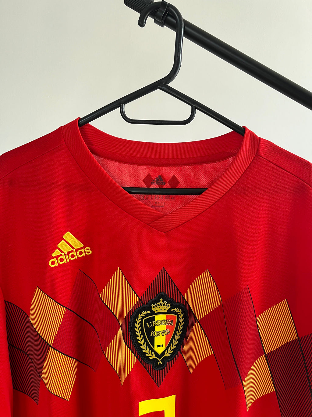 Jersey Original Belgica Mundial 2018 Local De Bruyne BQ4520 Adidas