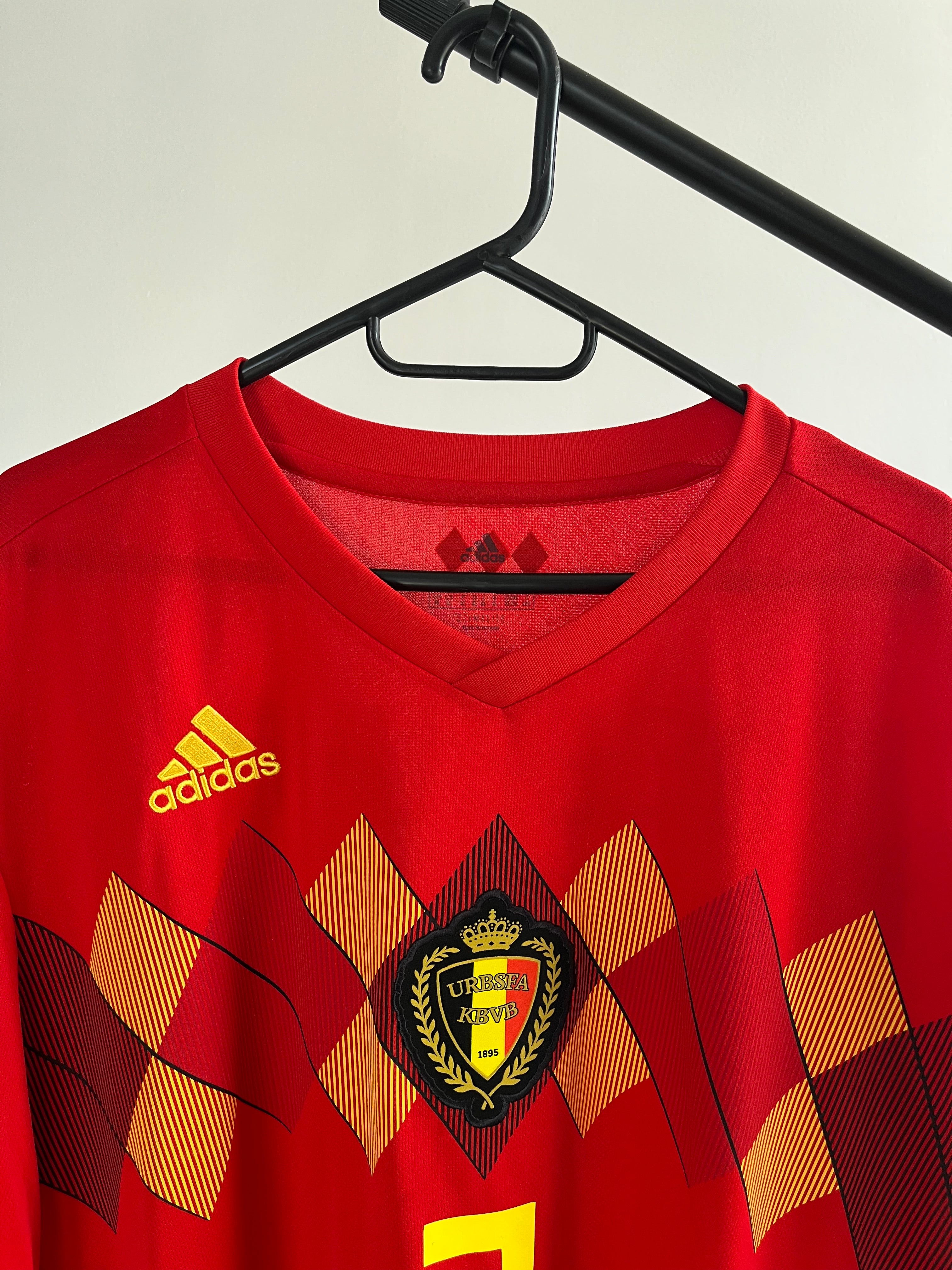 Jersey Original Belgica Mundial 2018 Local De Bruyne BQ4520 Adidas