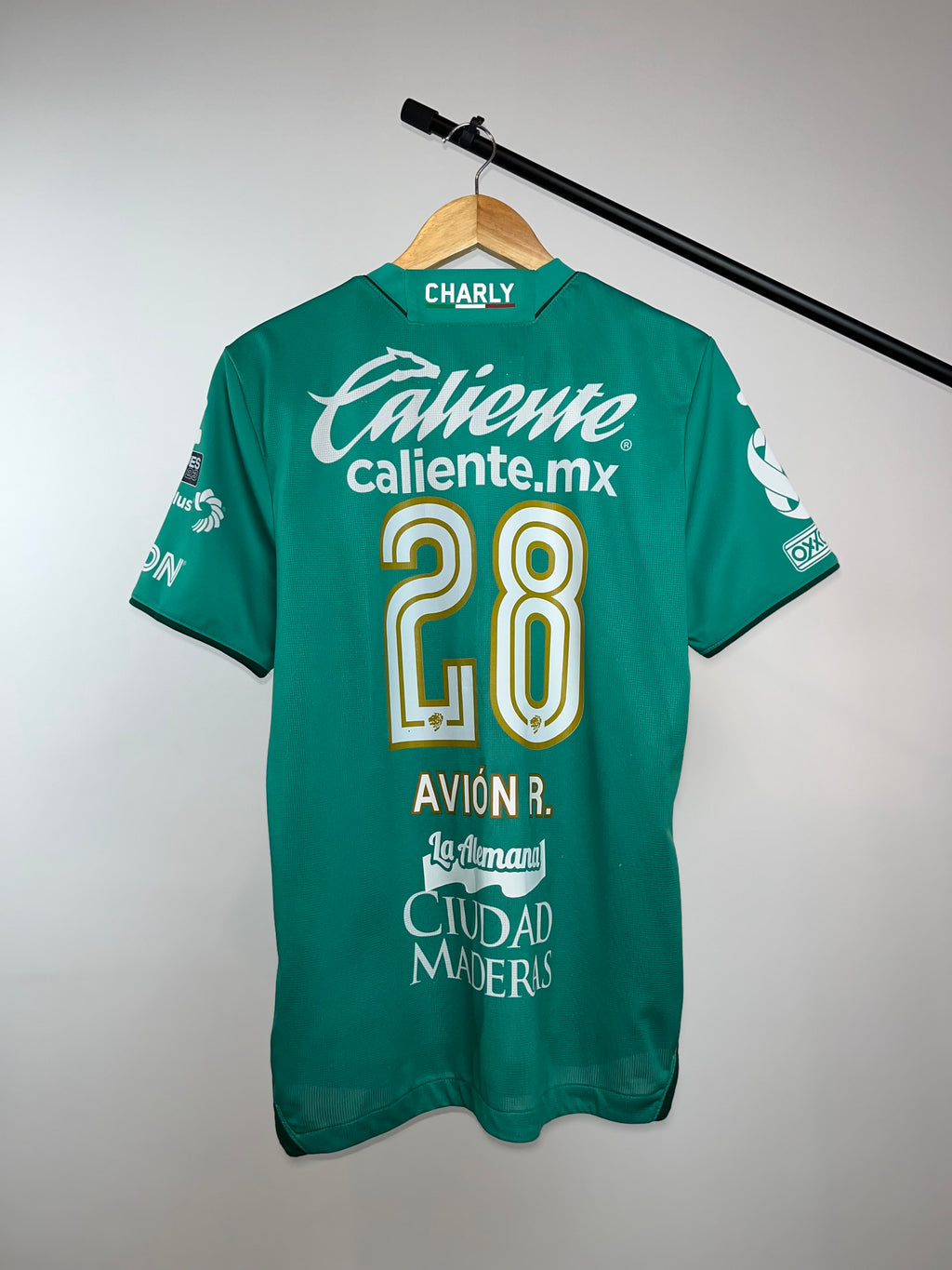 Jersey utileria Usada en Partido de Avión Ramírez | Club León Leagues Cup 2023