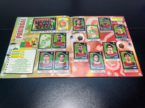 Álbum Panini UEFA Euro 2004 Original 97% Lleno