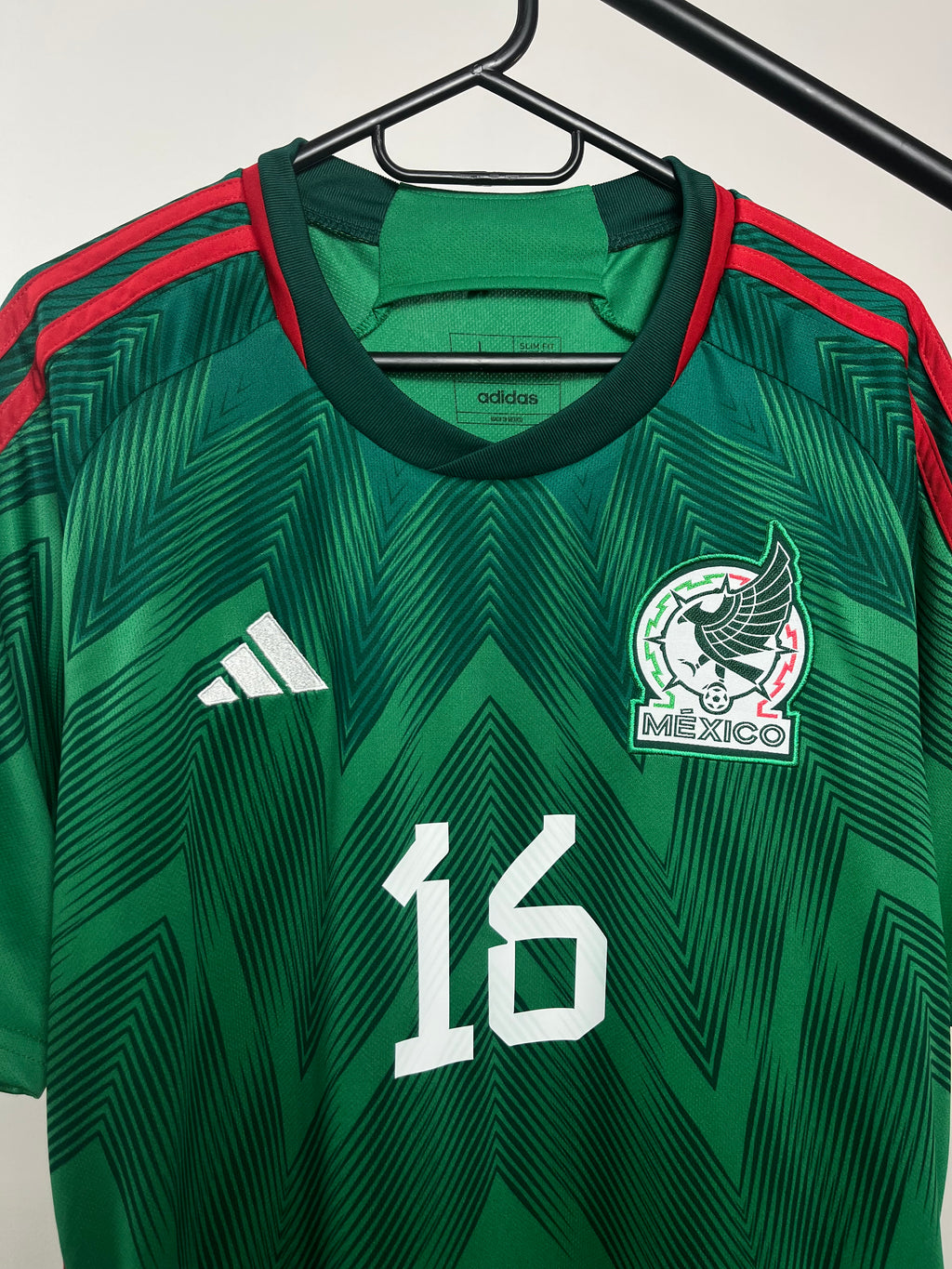 Jersey Original Mexico Mundial 2022 Local Quiñones HD6899 Adidas