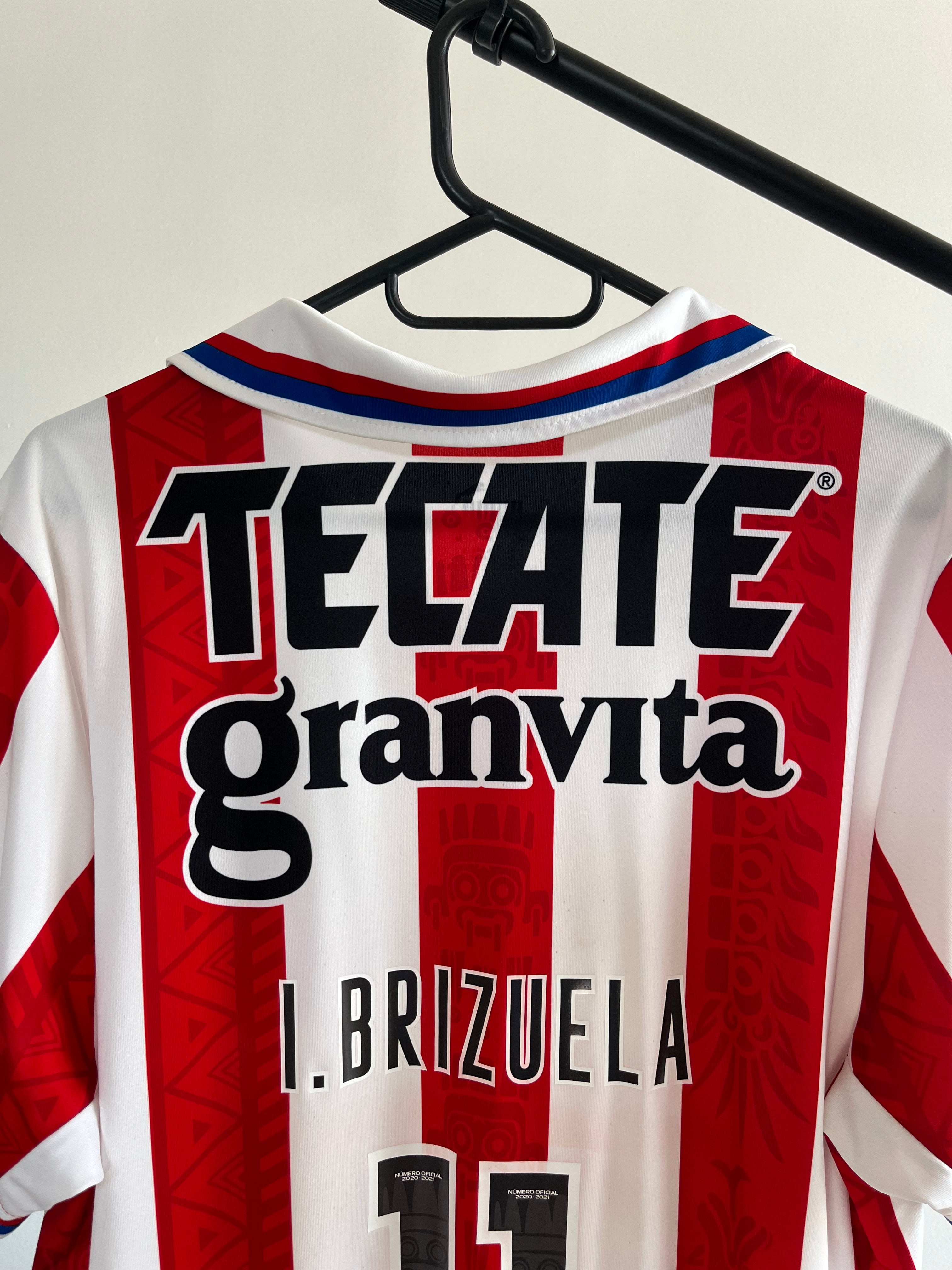 Jersey Original Chivas 2020/21 Local Brizuela y Beltran 763048-01 Puma (2 Opciones: Brizuela o Beltran)