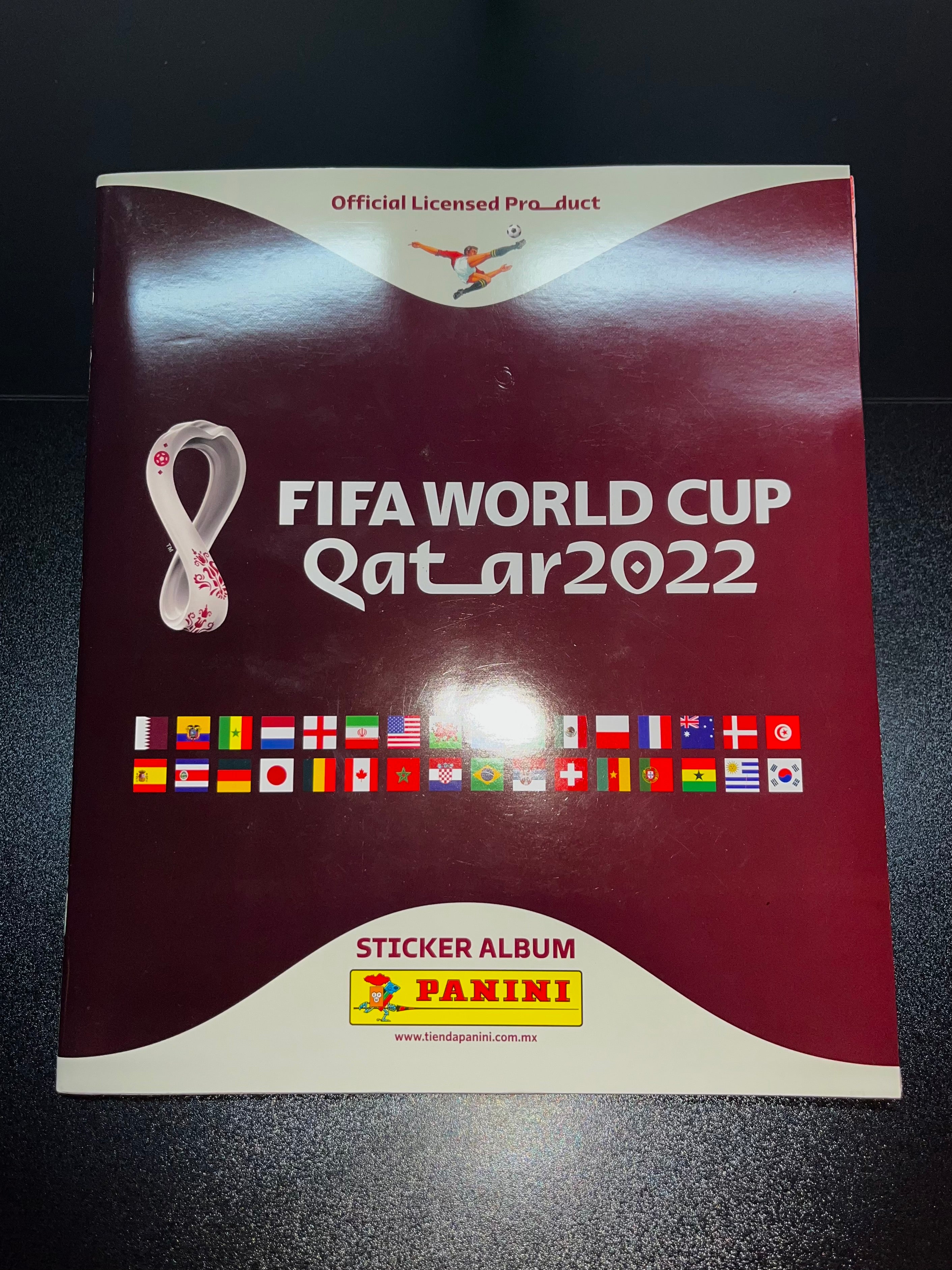 Álbum Panini Mundial Qatar 2022 Original 100% Lleno