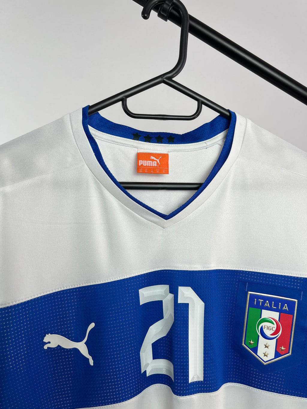 Jersey Original Italia Eurocopa 2012 Visita Pirlo 740357 Puma
