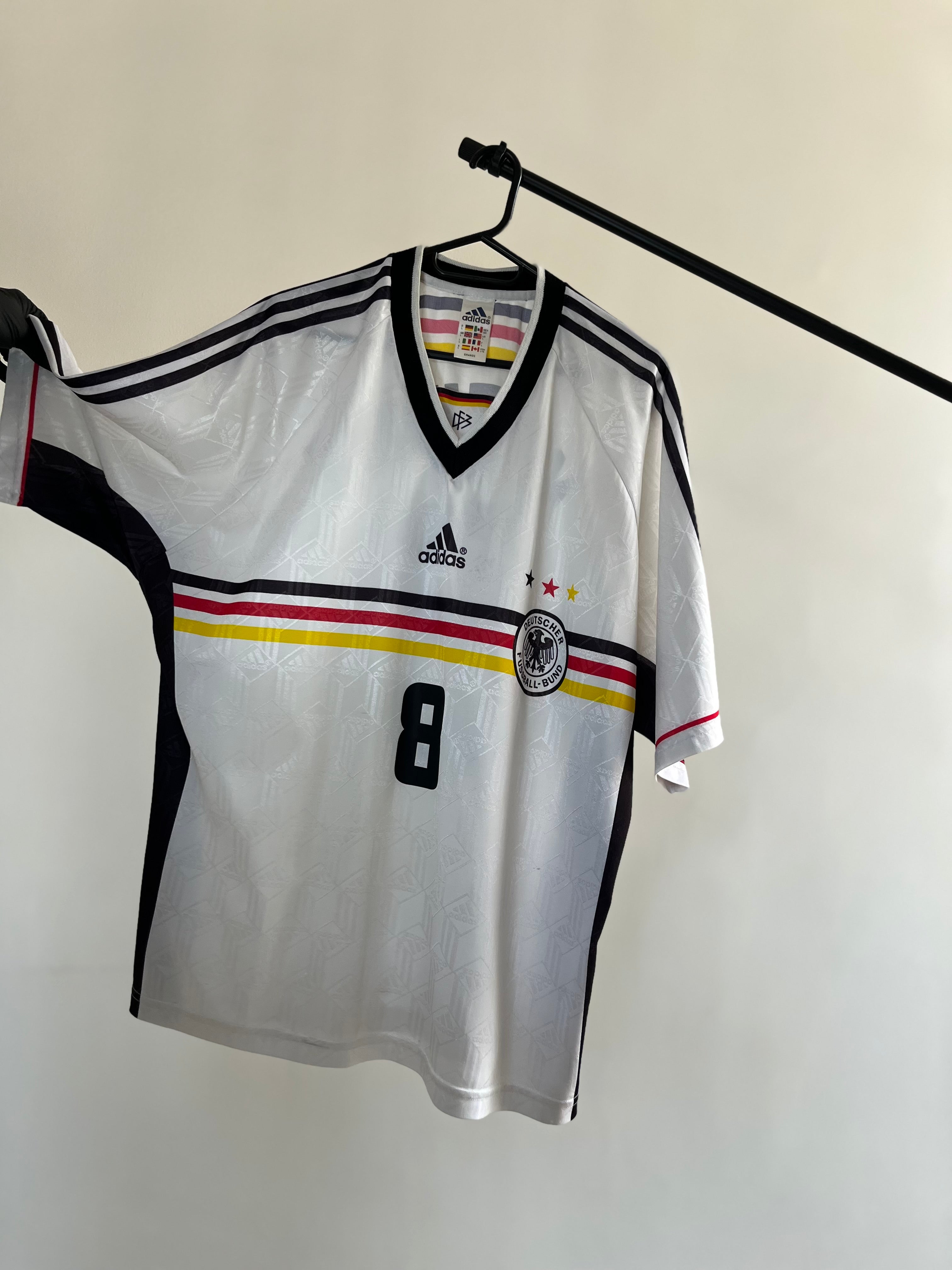 Jersey Original Alemania 1998 Local Mundial De Francia Matheus Adidas