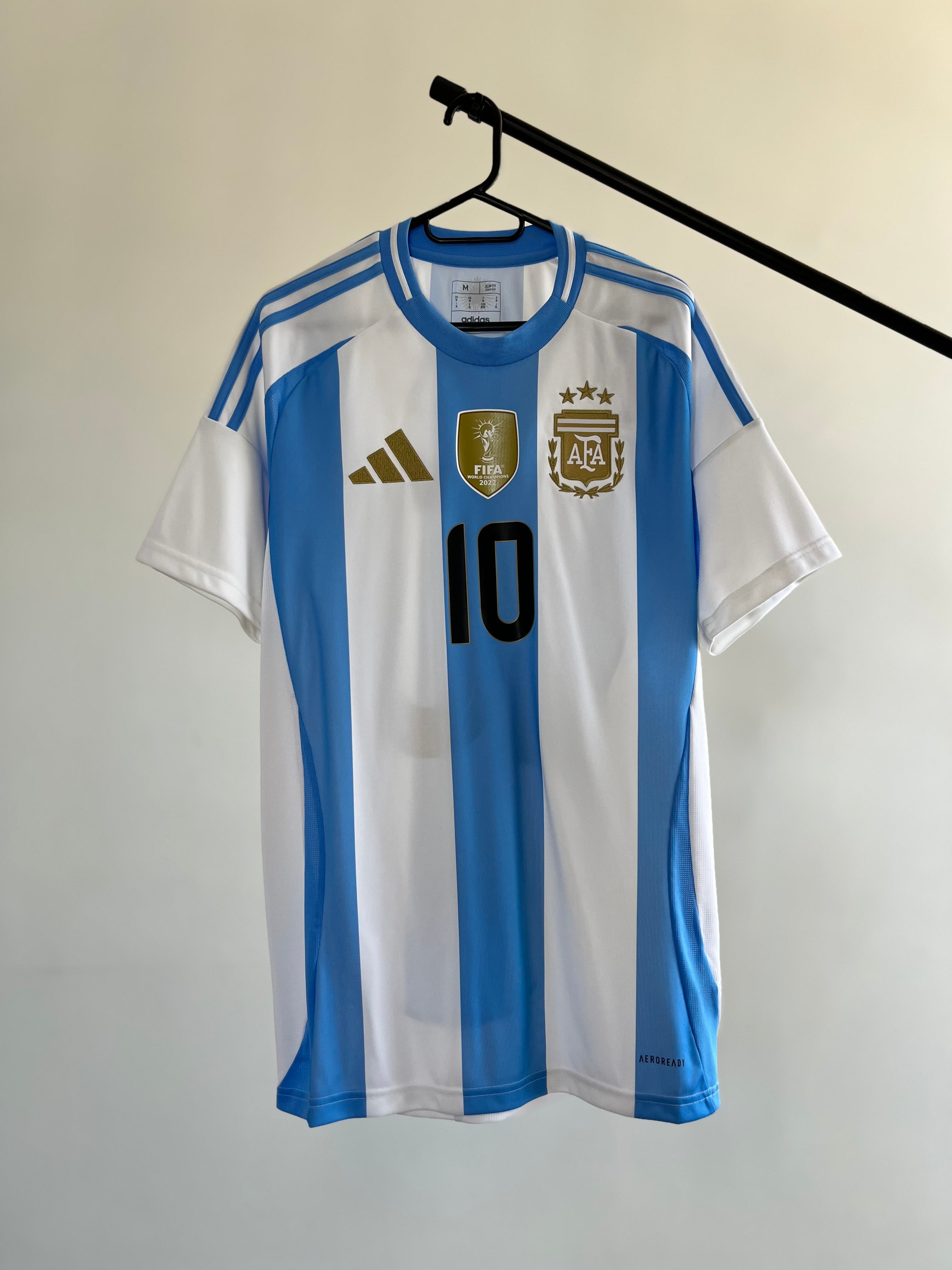Jersey Original Argentina 2024 Copa America Local Messi IX7790 Adidas