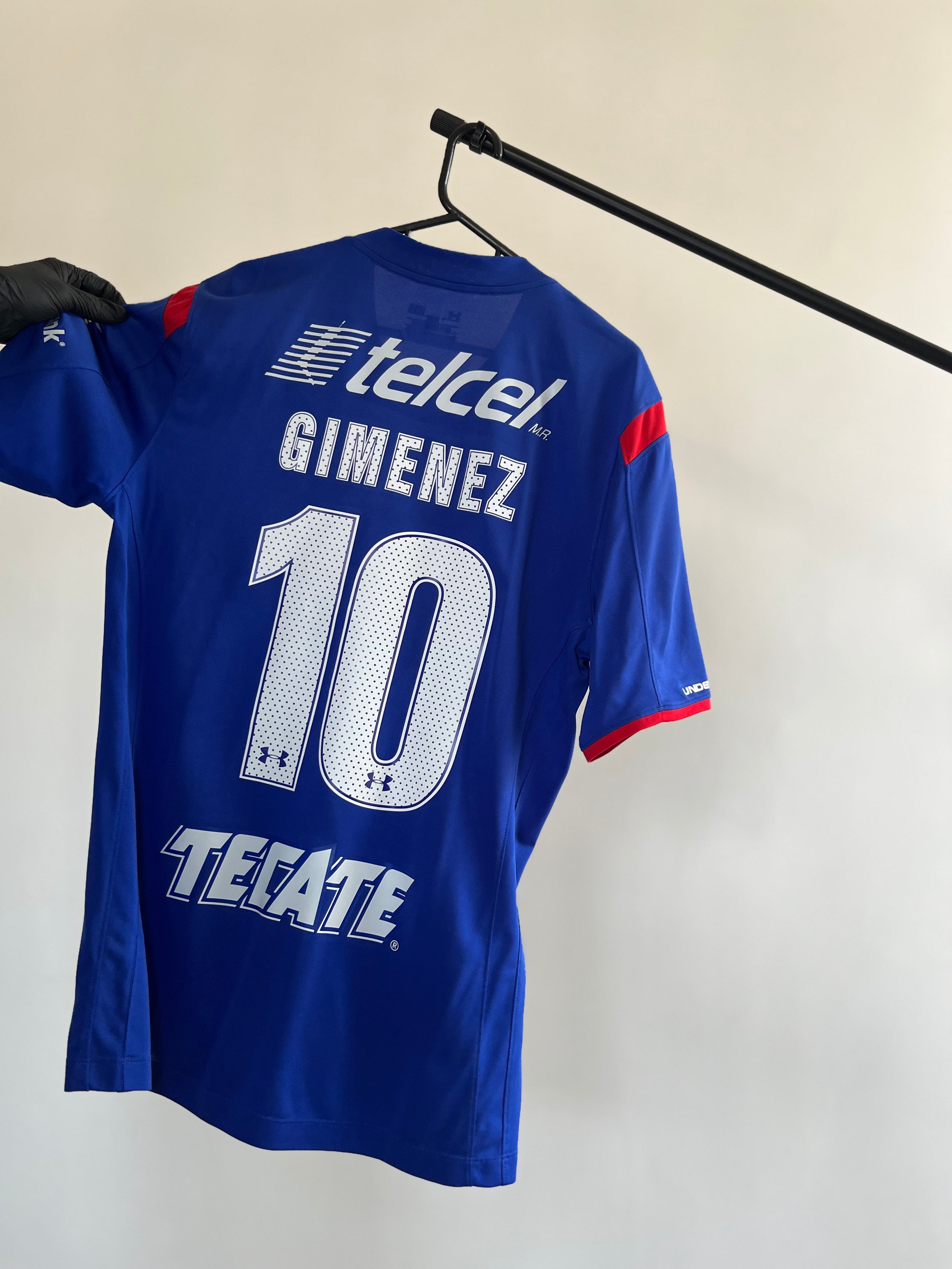 Jersey Original Cruz Azul 2014/15 Local Chaco Gimenez Under Armour 1245247