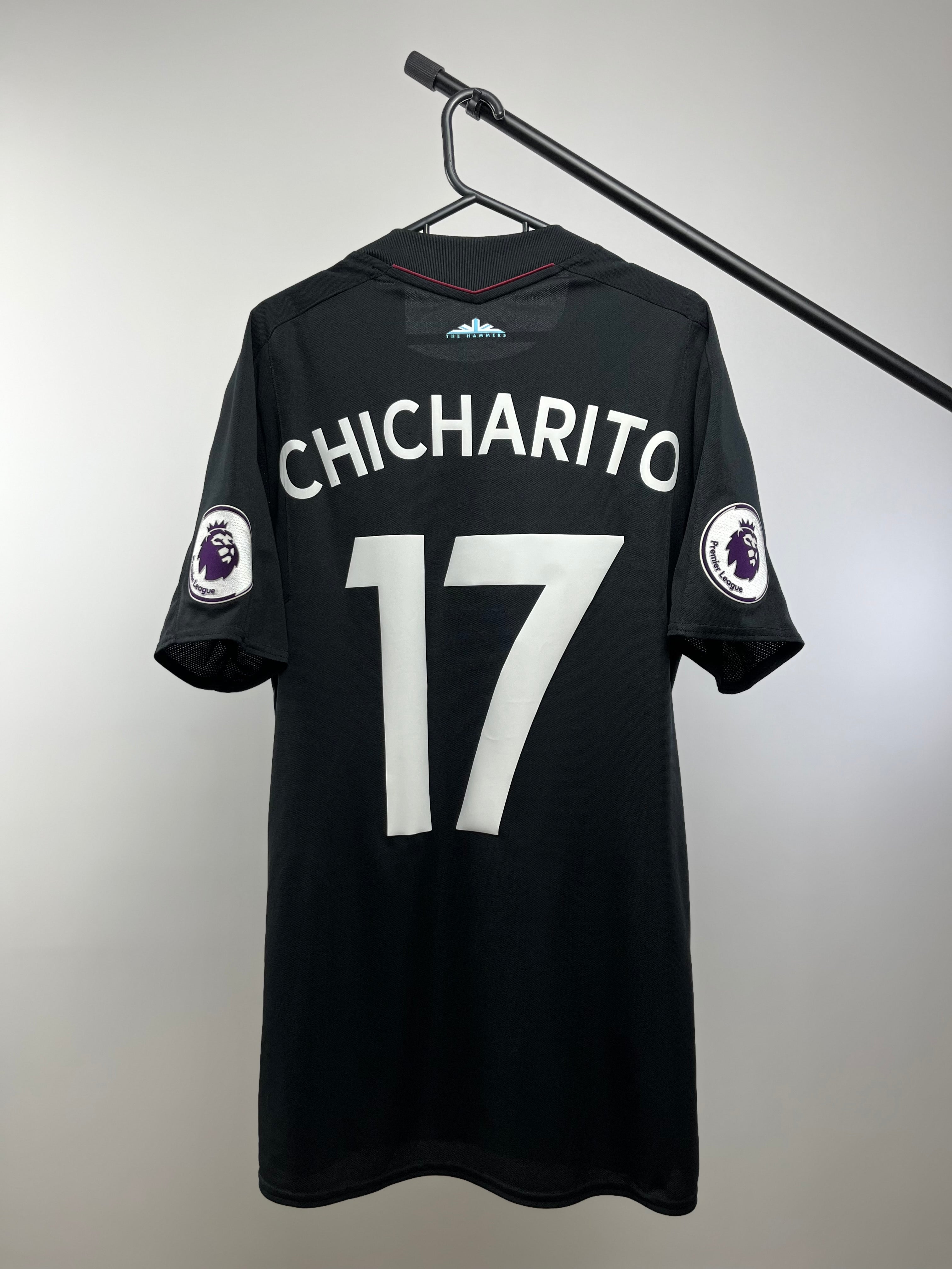 Jersey Original West Ham 2017/18 Visita Chicharito 77524U Umbro