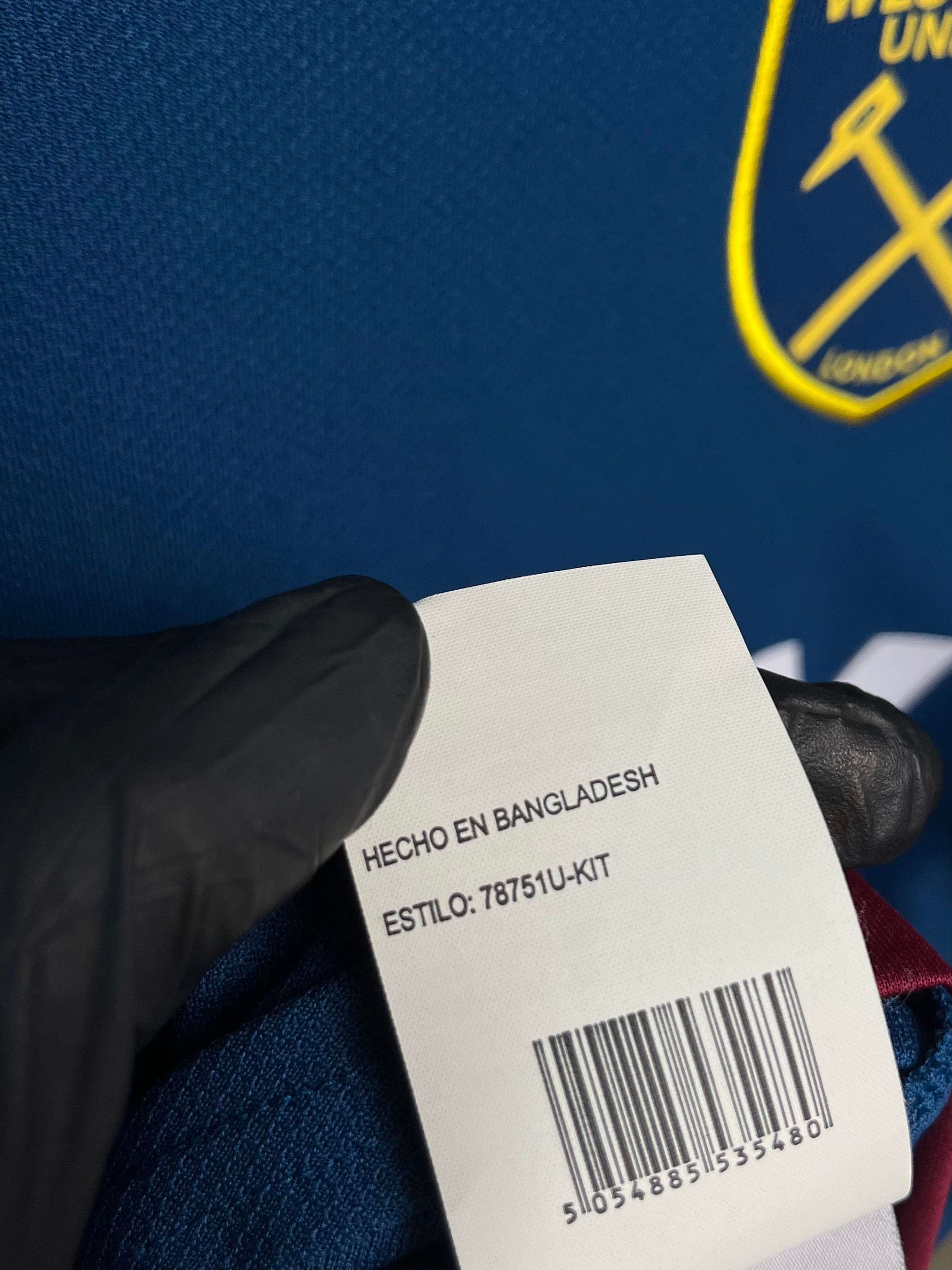 Jersey Original West Ham 2018/19 Visita Chicharito 78751U Umbro