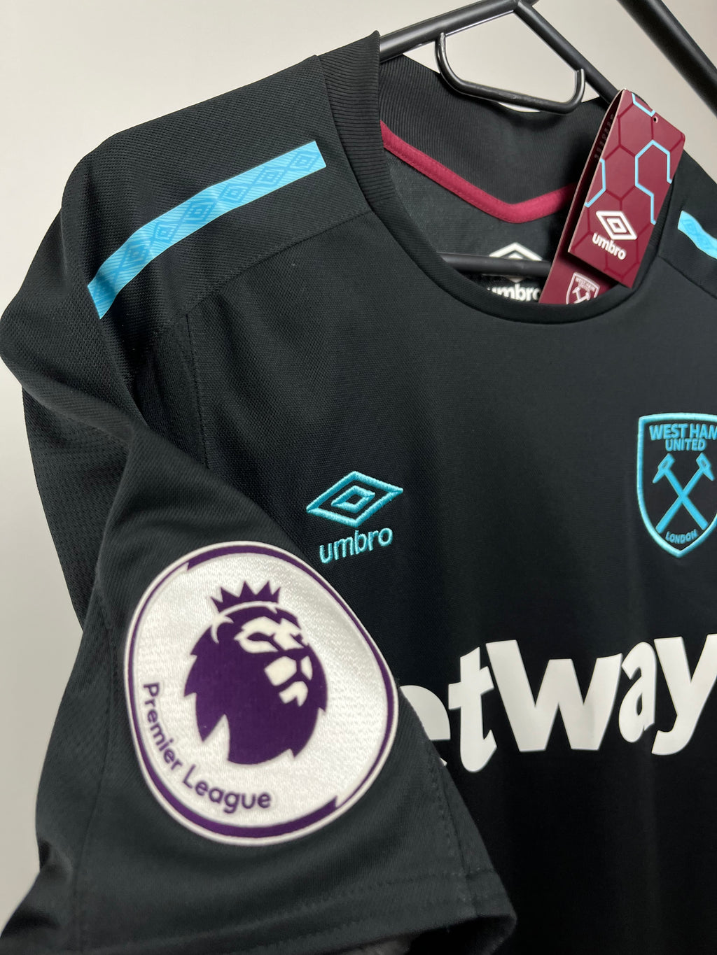 Jersey Original West Ham 2017/18 Visita Chicharito 77524U Umbro