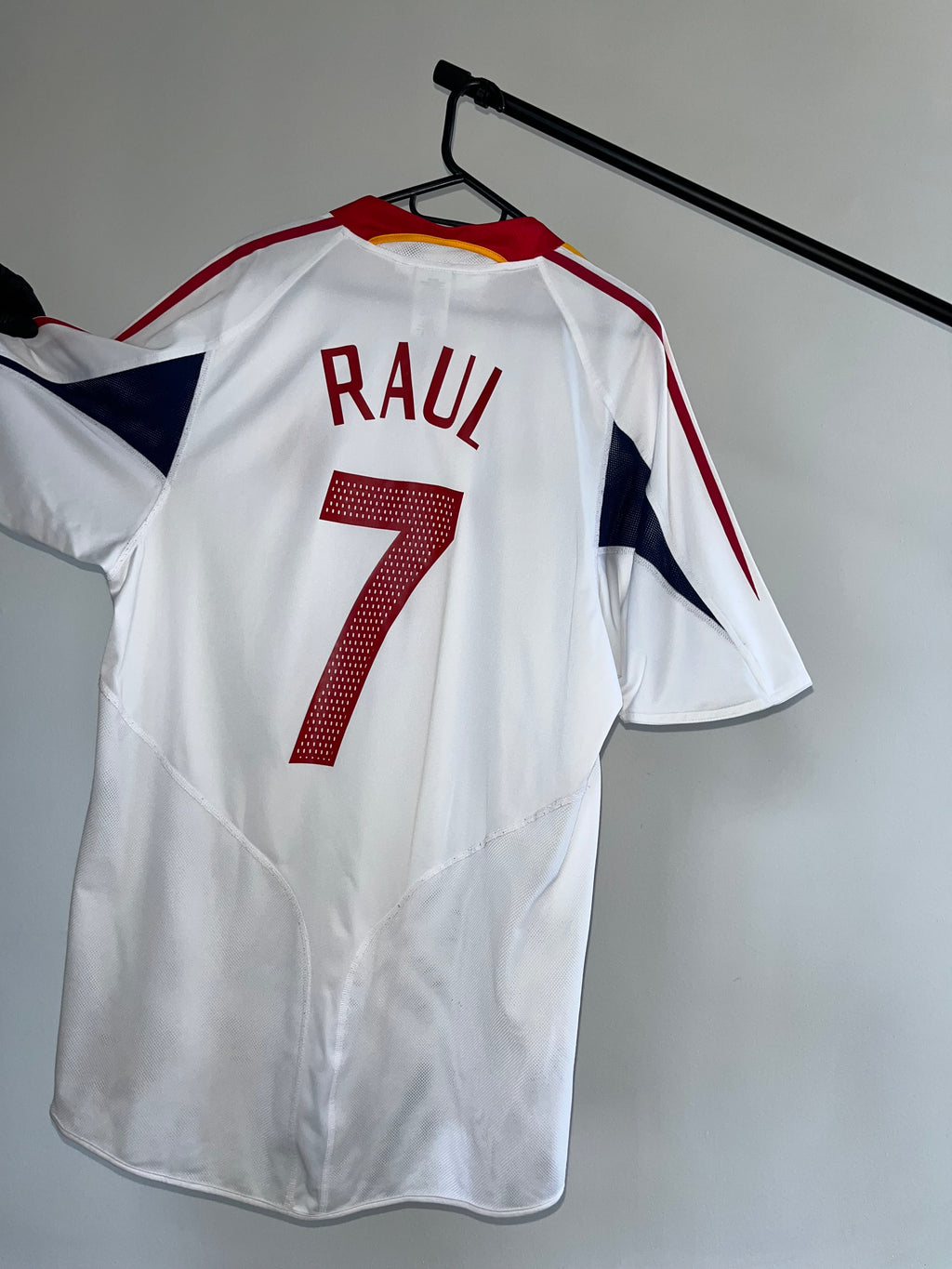 Jersey Original España Eurocopa 2004 Visita Raul 600210 Adidas