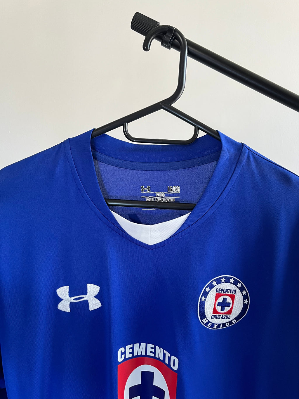 Jersey Original Cruz Azul 2014/15 Local Chaco Gimenez Under Armour 1245247