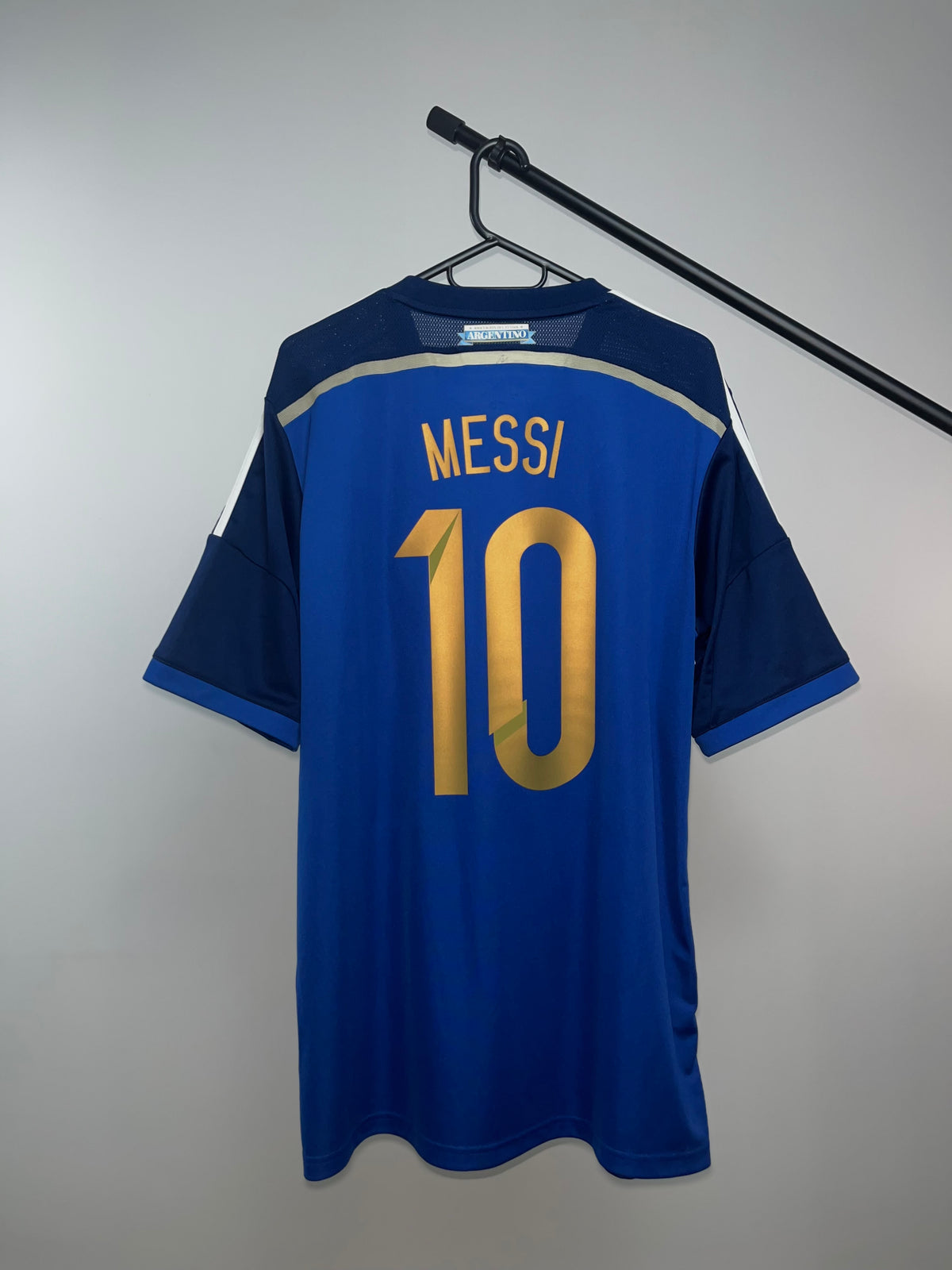 Jersey Original Argentina Final Mundial 2014 Visita Messi G75187 Adidas