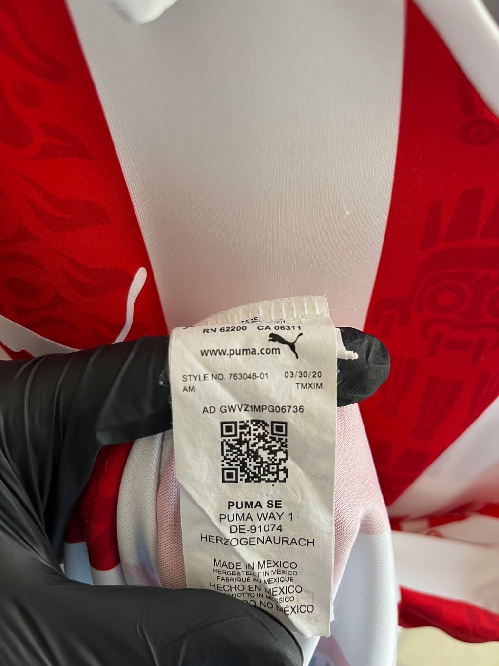 Jersey Original Chivas 2020/21 Local Brizuela y Beltran 763048-01 Puma (2 Opciones: Brizuela o Beltran)