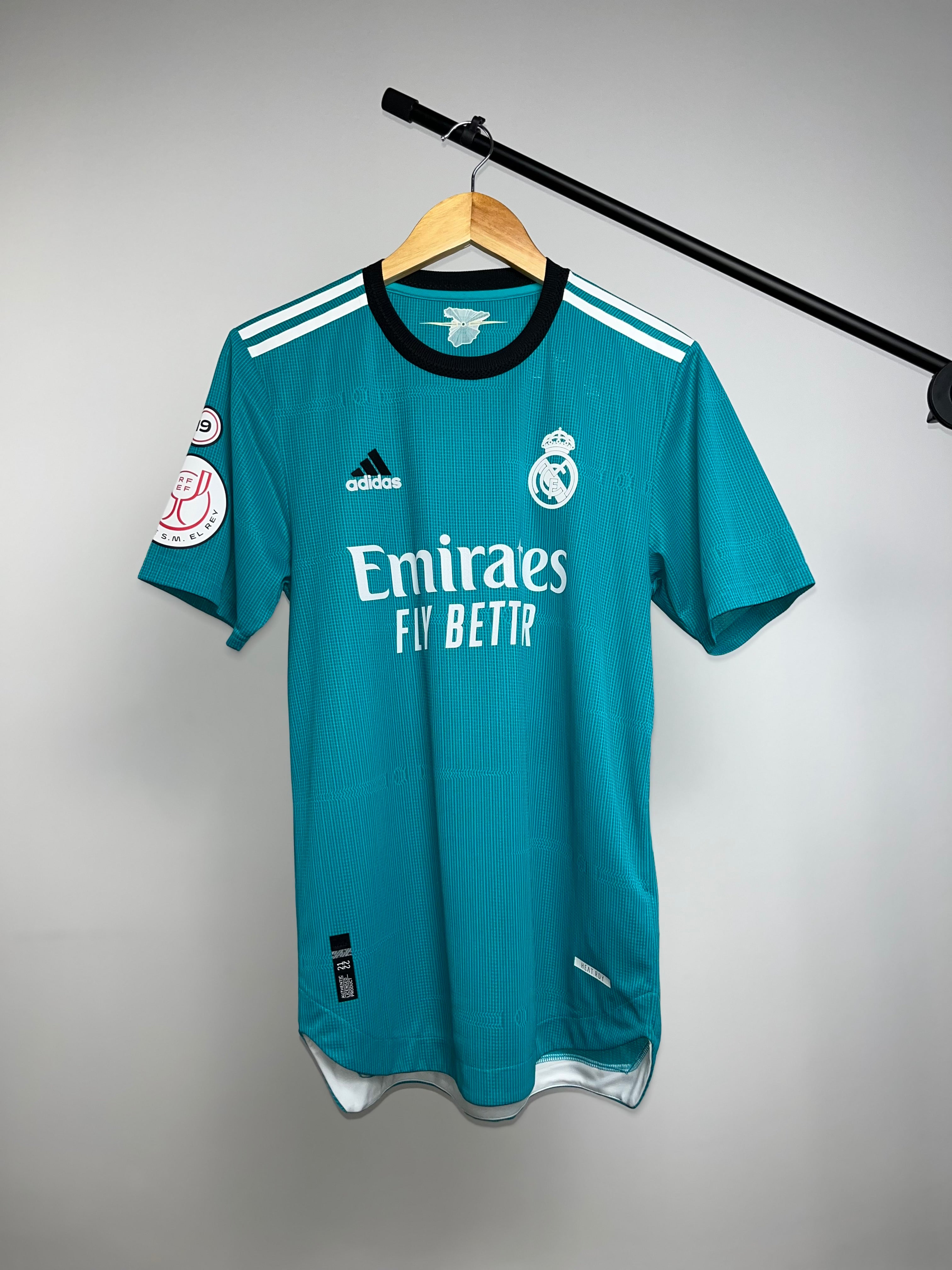 Jersey de Utilería de Vinícius Jr. | Real Madrid Copa del Rey 2021/22 Match Issued