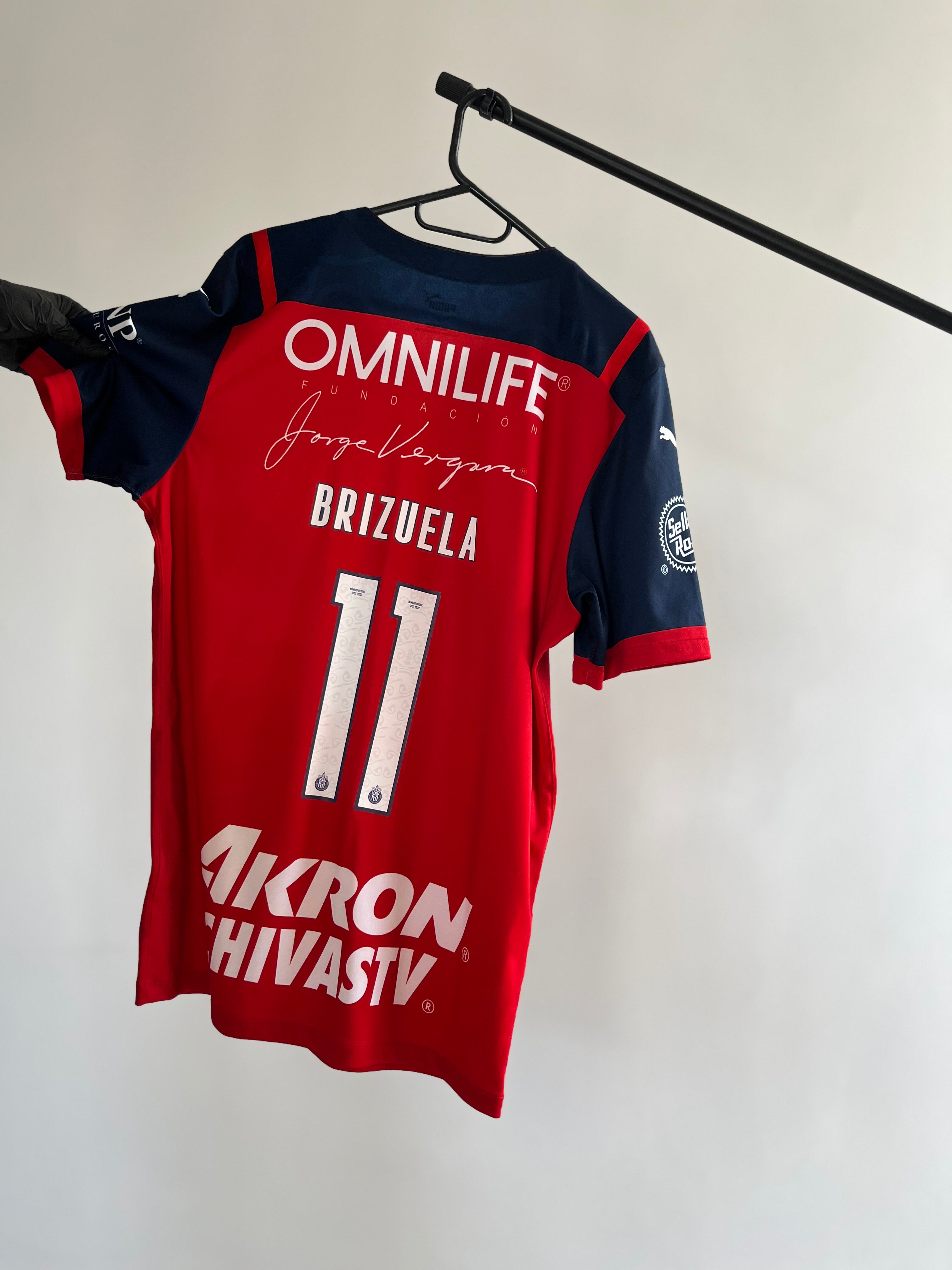 Jersey Original Chivas 2021/22 Alternativa Brizuela y Vega 705287-01 Puma (2 Opciones: Brizuela o Alexis Vega)
