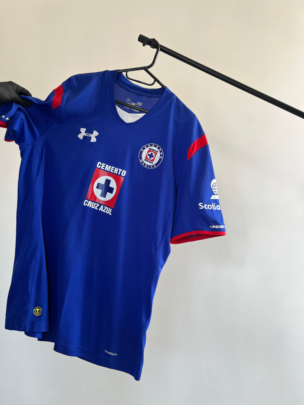 Jersey Original Cruz Azul 2014/15 Local Chaco Gimenez Under Armour 1245247