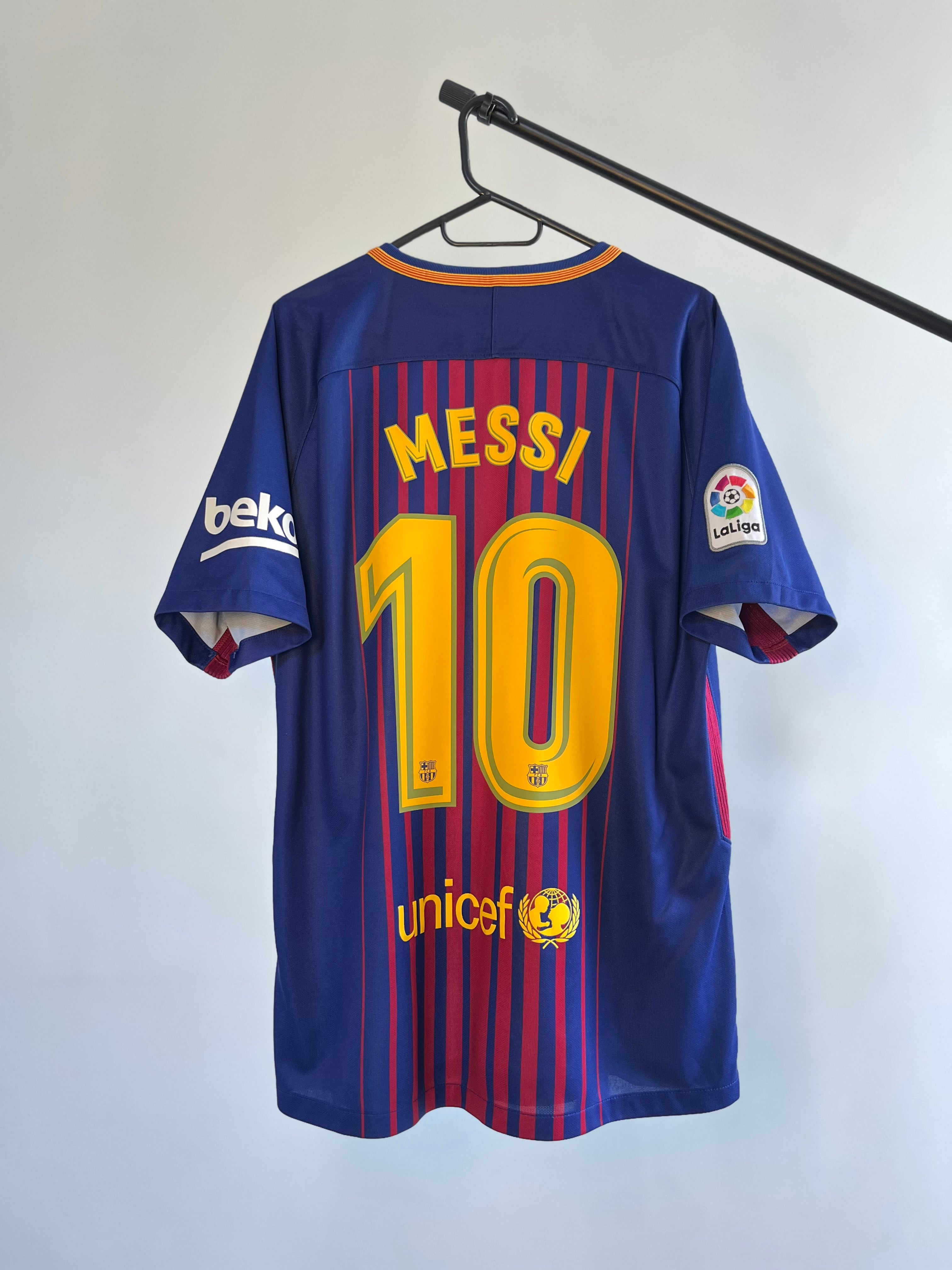Jersey Original Barcelona 2017/18 Local Messi 847255-456 Nike