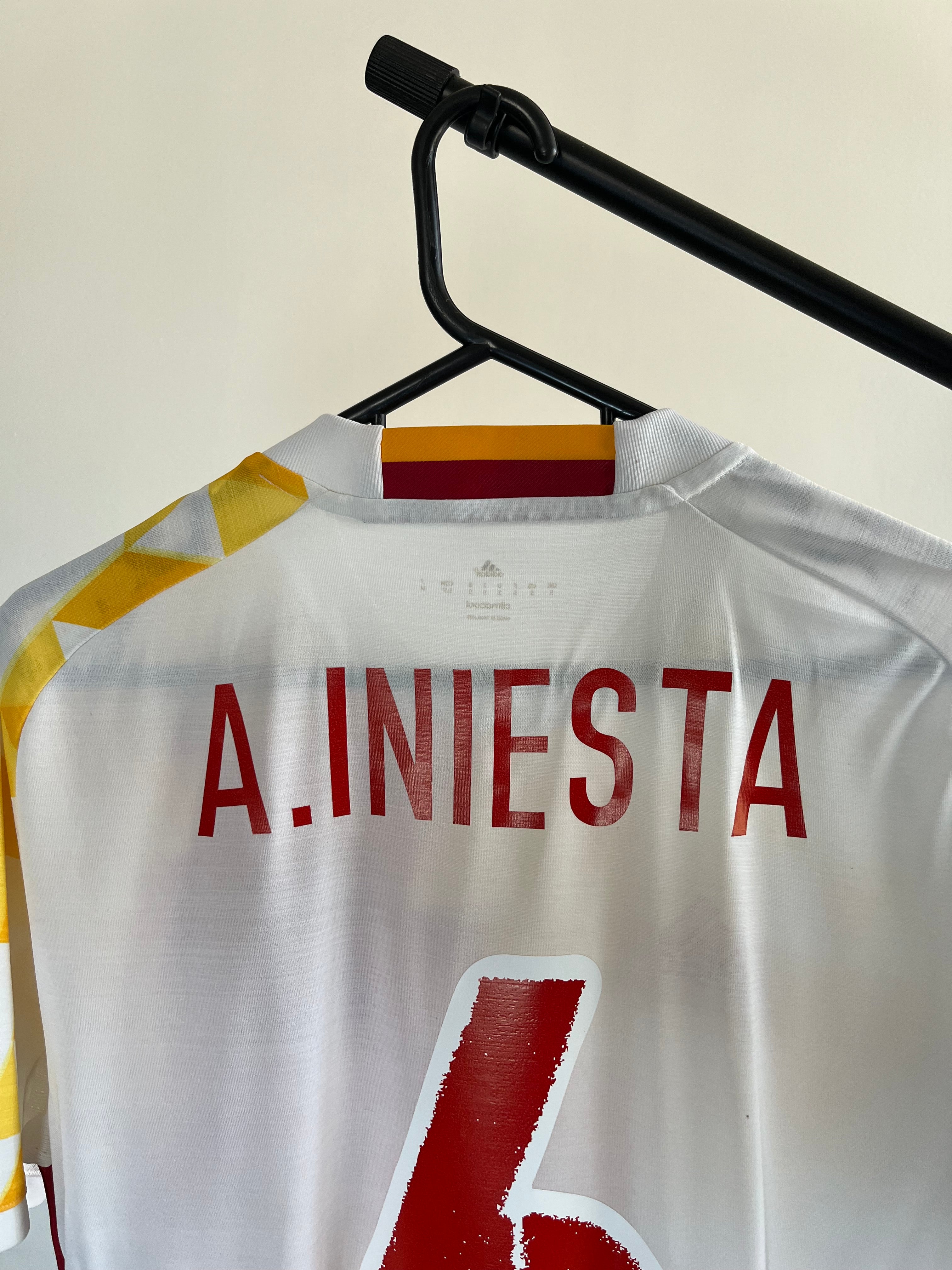 Jersey Original España Eurocopa 2016 Visita Iniesta AA0830 Adidas