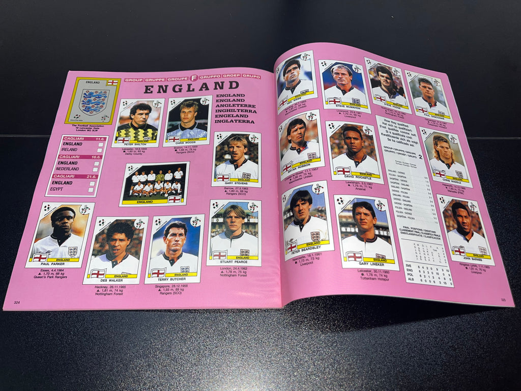 Álbum Panini Reedición Italia 1990 Original 100% Lleno