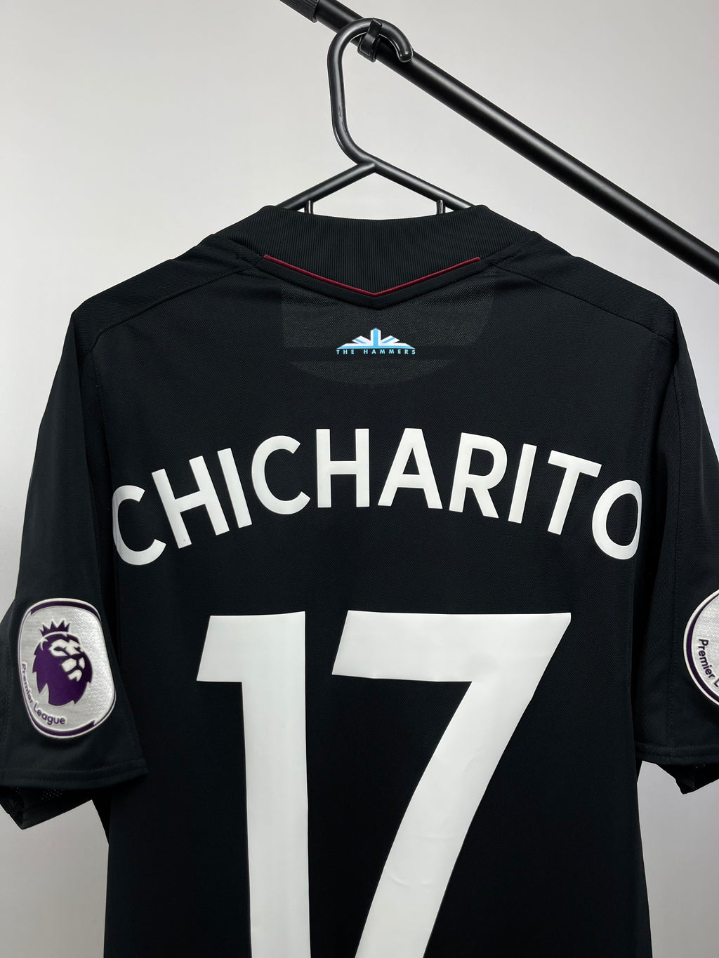 Jersey Original West Ham 2017/18 Visita Chicharito 77524U Umbro
