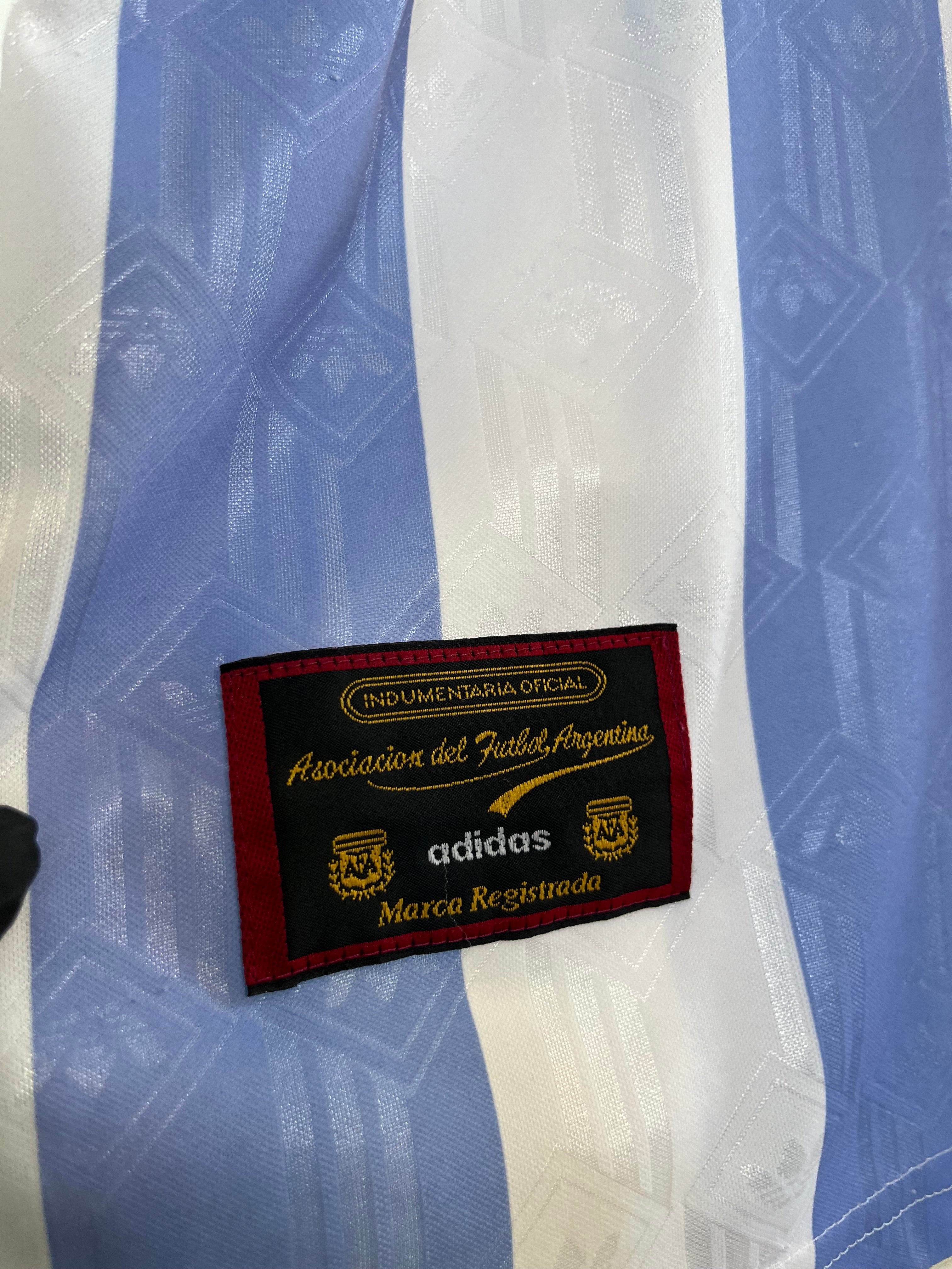 Jersey Original Argentina 1996/97 Local Riquelme Adidas