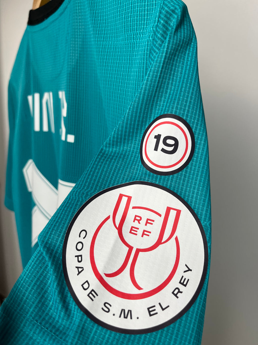 Jersey de Utilería de Vinícius Jr. | Real Madrid Copa del Rey 2021/22 Match Issued
