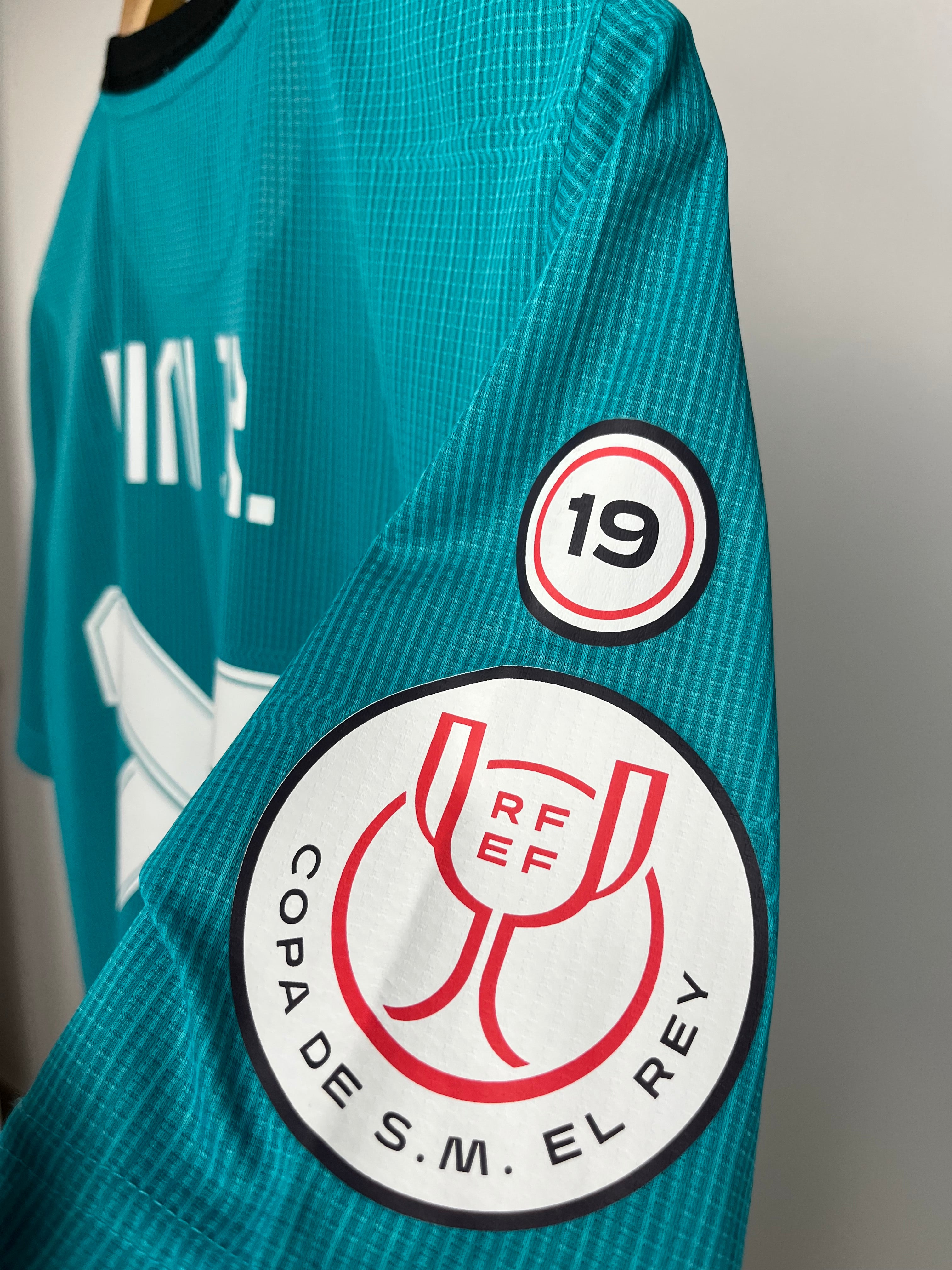 Jersey de Utilería de Vinícius Jr. | Real Madrid Copa del Rey 2021/22 Match Issued