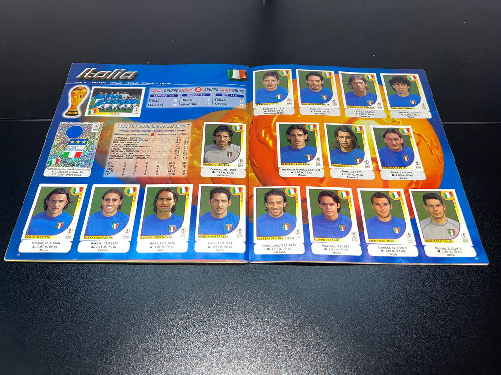 Álbum Panini Mundial Corea-Japón 2002 Original 100% Lleno