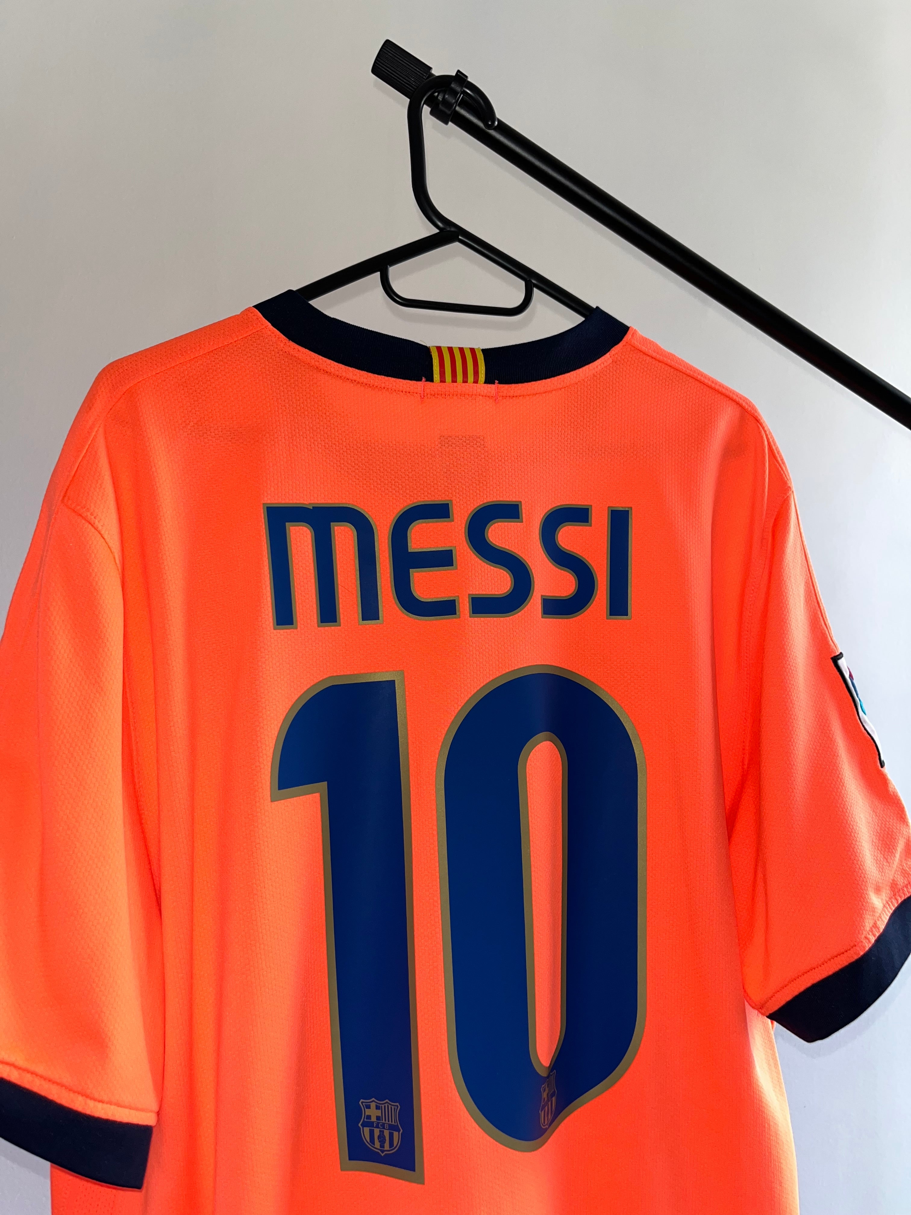 Jersey Original Barcelona 2009/11 Visita Messi 355020-870 Nike