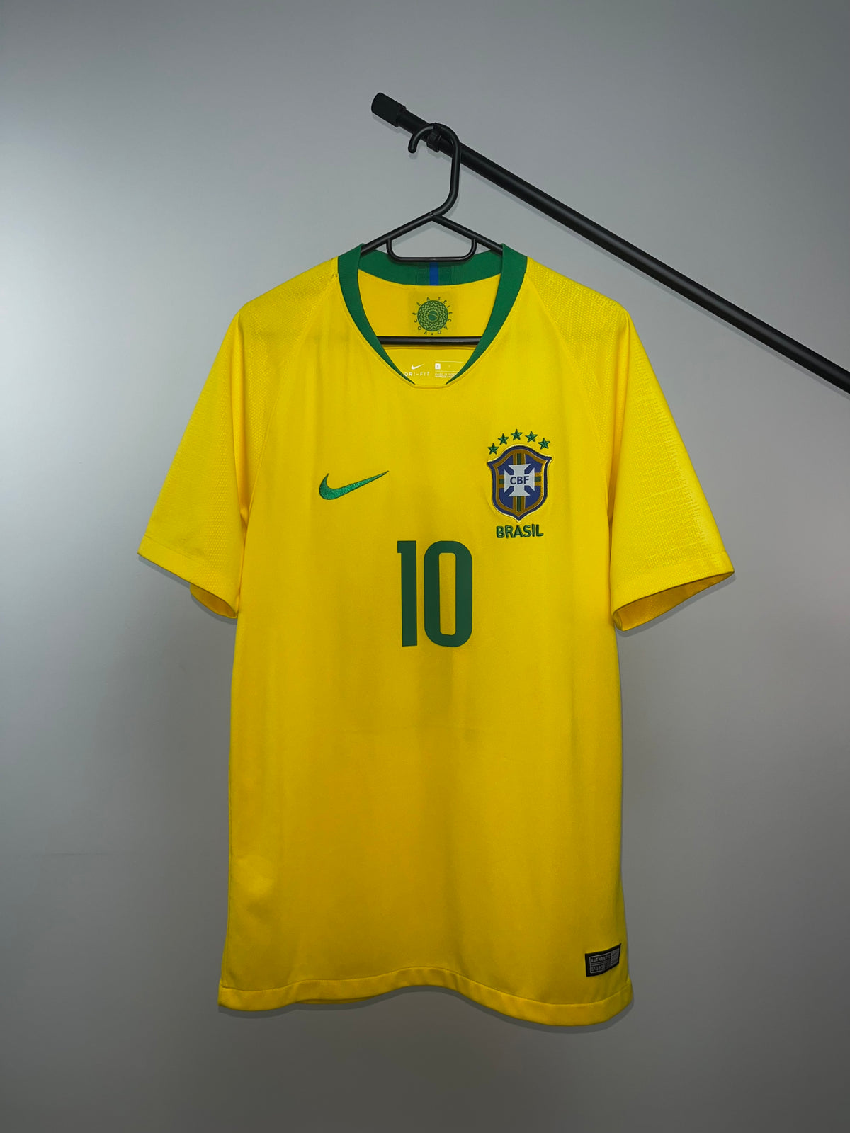 Jersey Original Brasil Mundial Rusia 2018 Local Neymar 893856-749 Nike