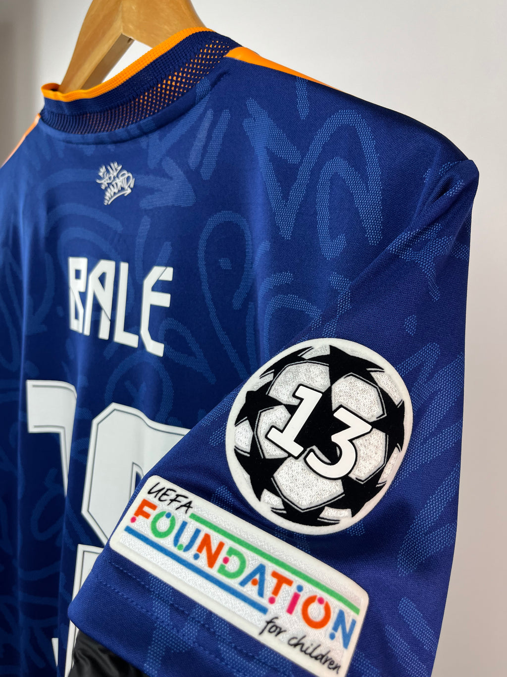 Jersey de Utilería de Gareth Bale | Real Madrid vs Manchester City UCL 2021/22