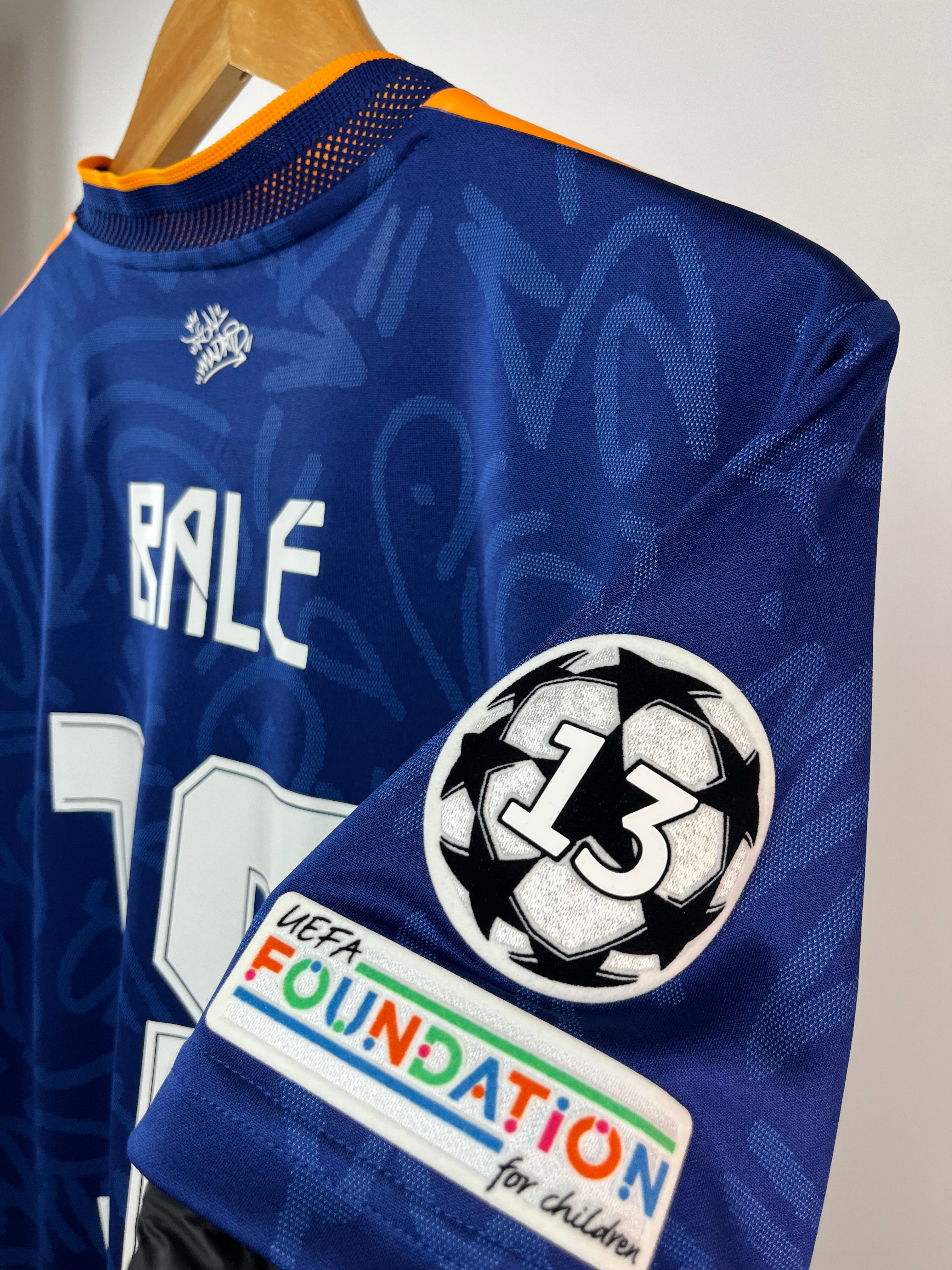 Jersey de Utilería de Gareth Bale | Real Madrid vs Manchester City UCL 2021/22