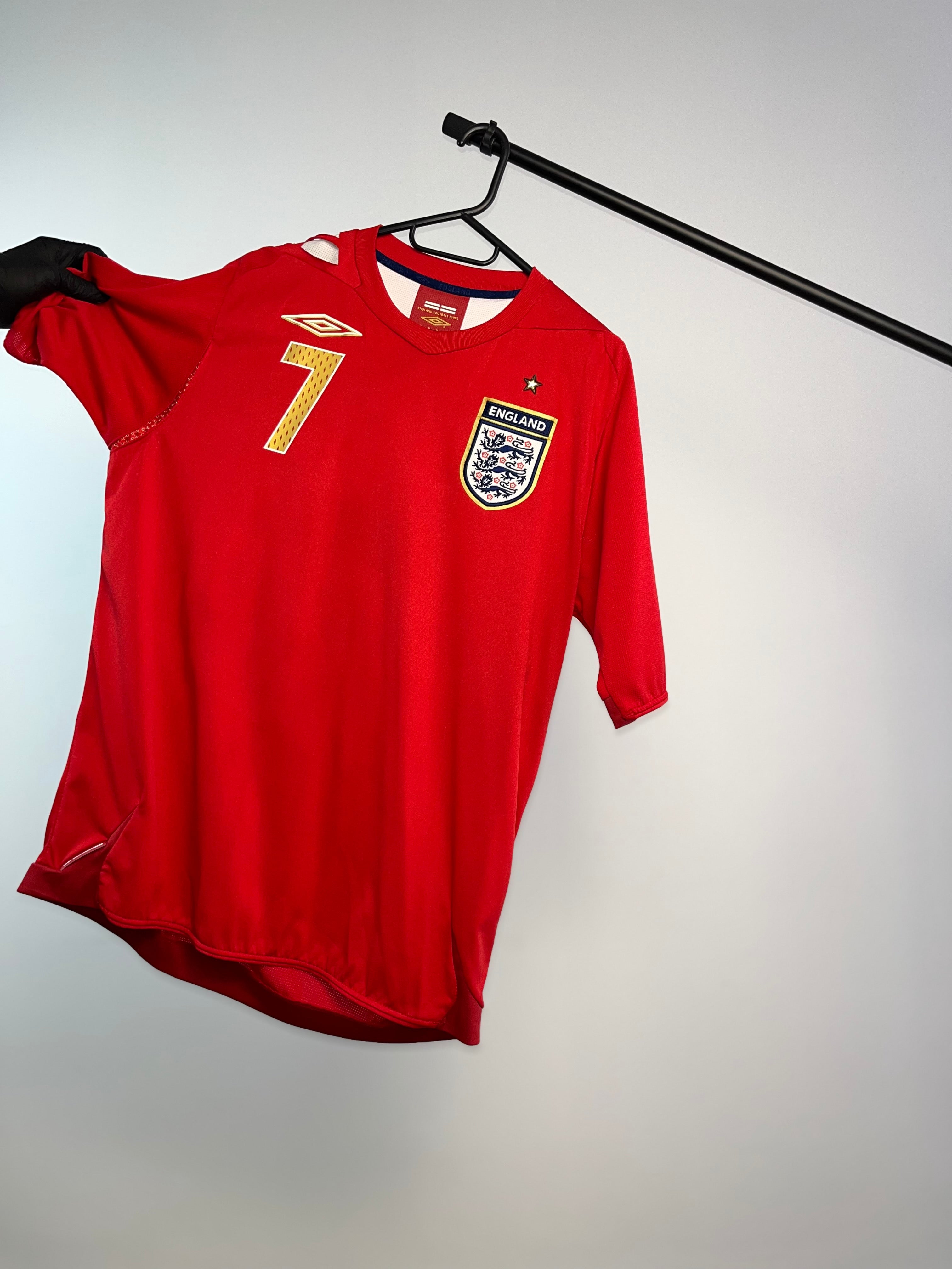 Jersey Original Inglaterra Mundial 2006/08 Visita Beckham Umbro