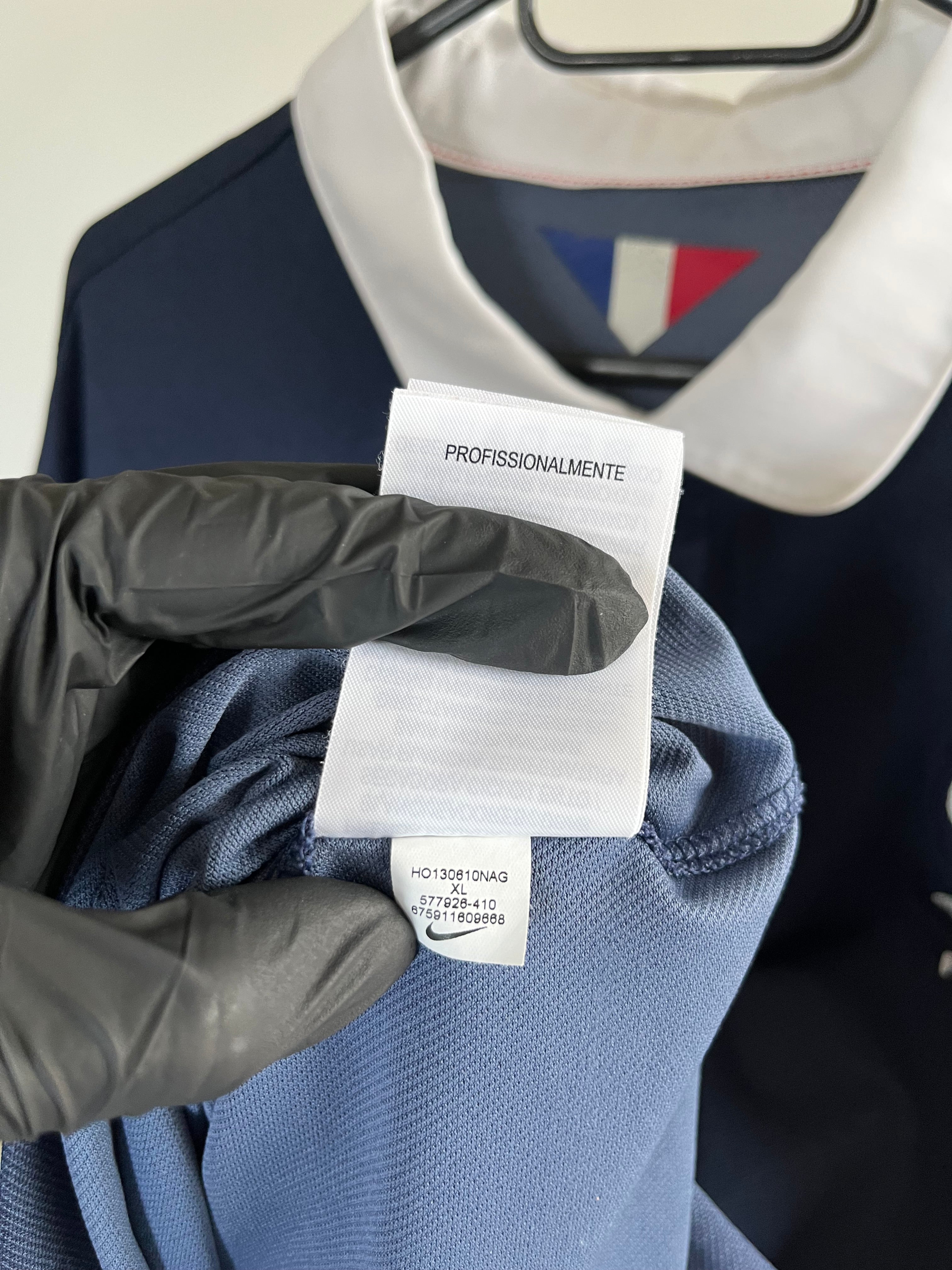 Jersey Original Francia Mundial 2014 Local Benzema 577926-410 Nike