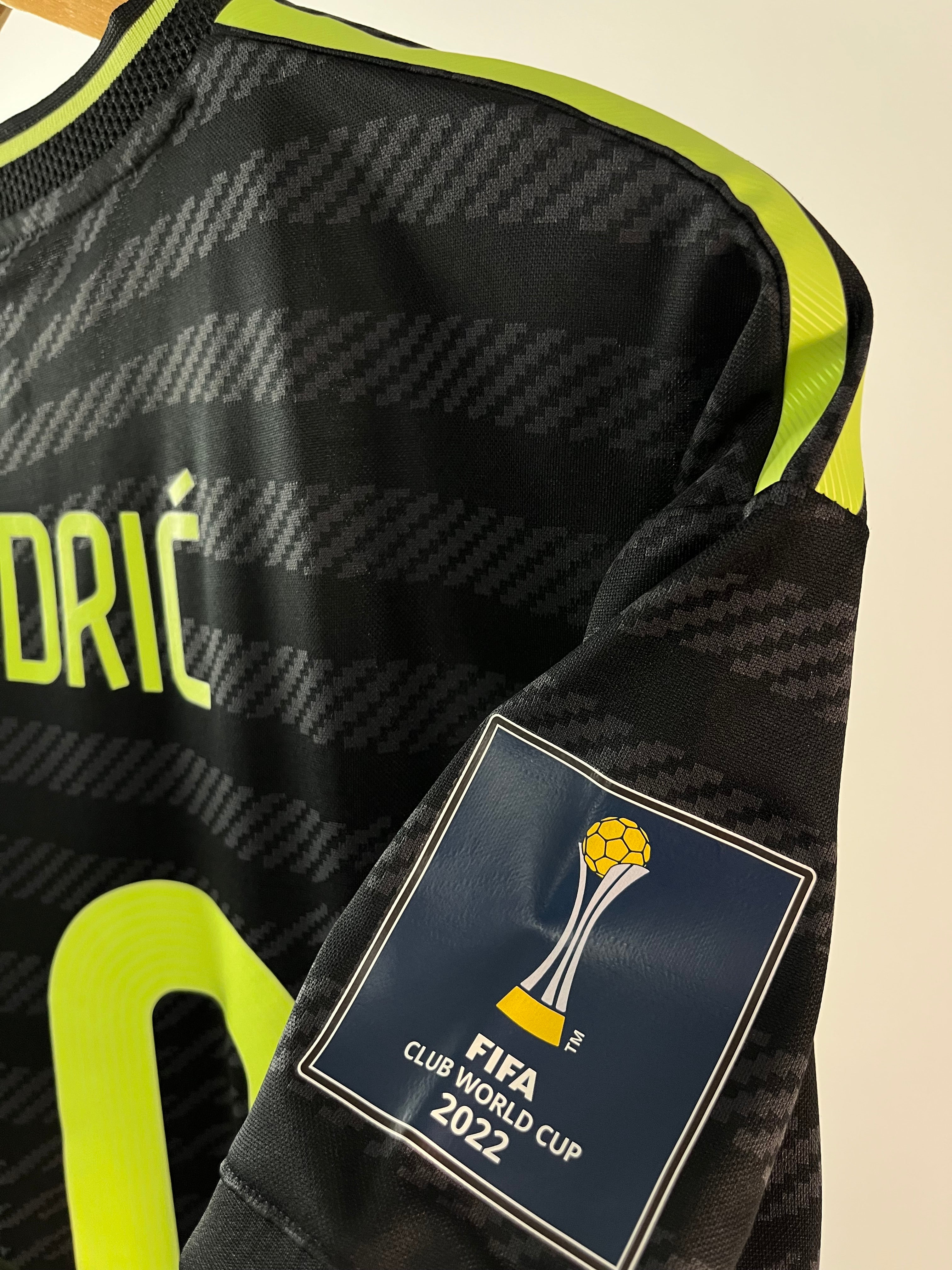 Jersey de Utilería de Luka Modrić Real Madrid | Mundial de Clubes FIFA 2022 Match Issued
