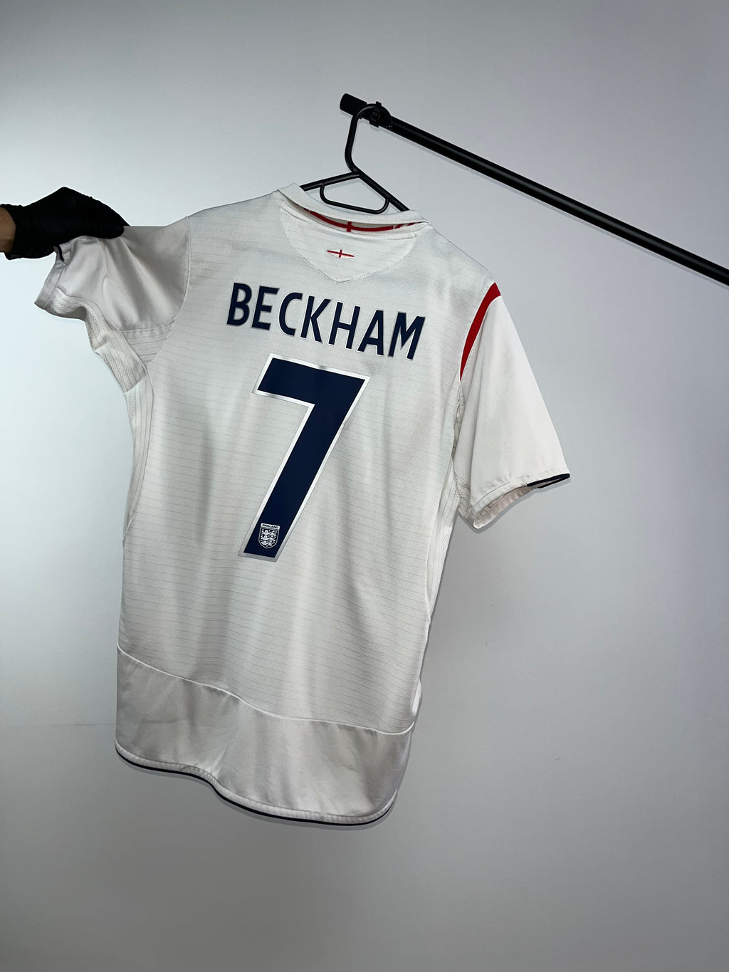 Jersey Original Inglaterra Mundial 2006/08 Local Beckham Umbro