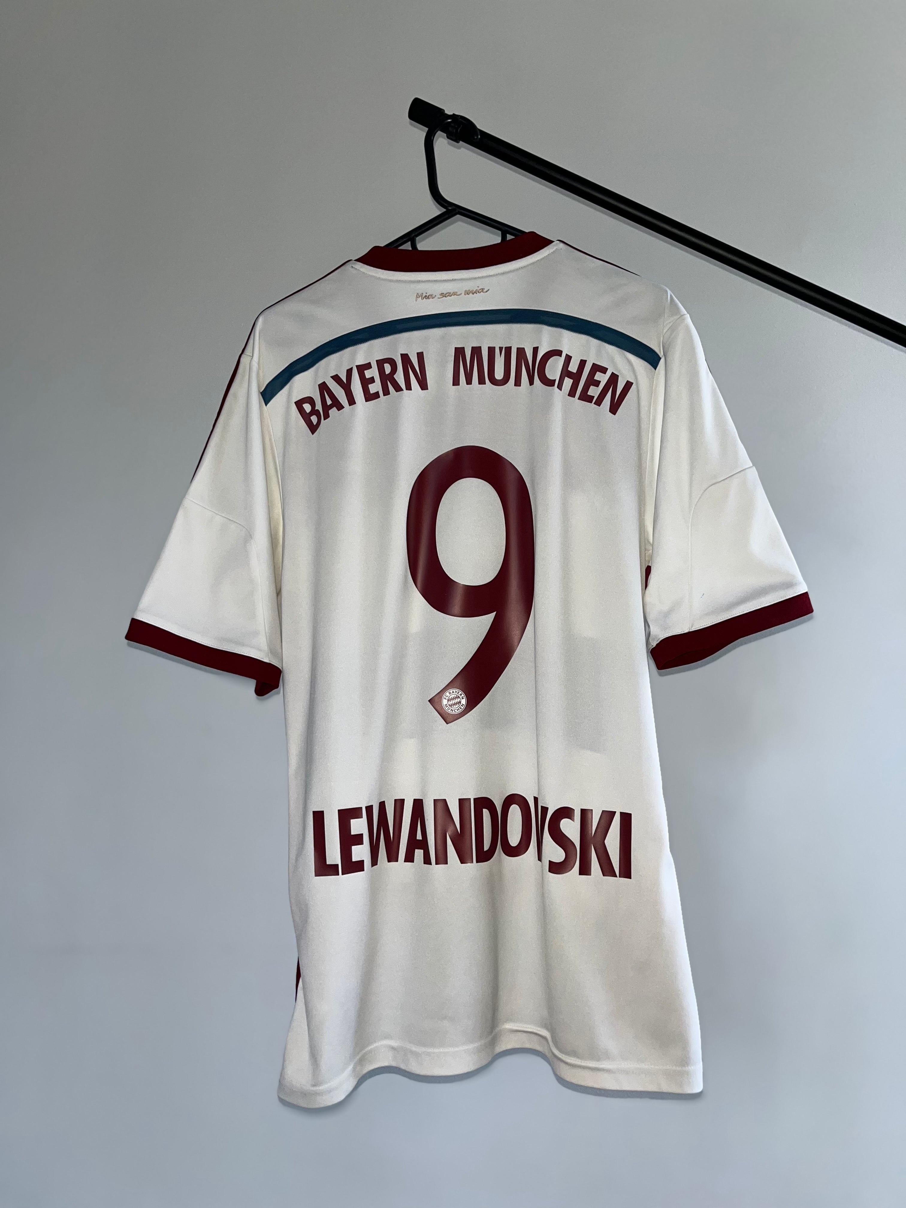 Jersey Original Bayern Munich 2014/15 Visita Lewandowski F48414 Adidas