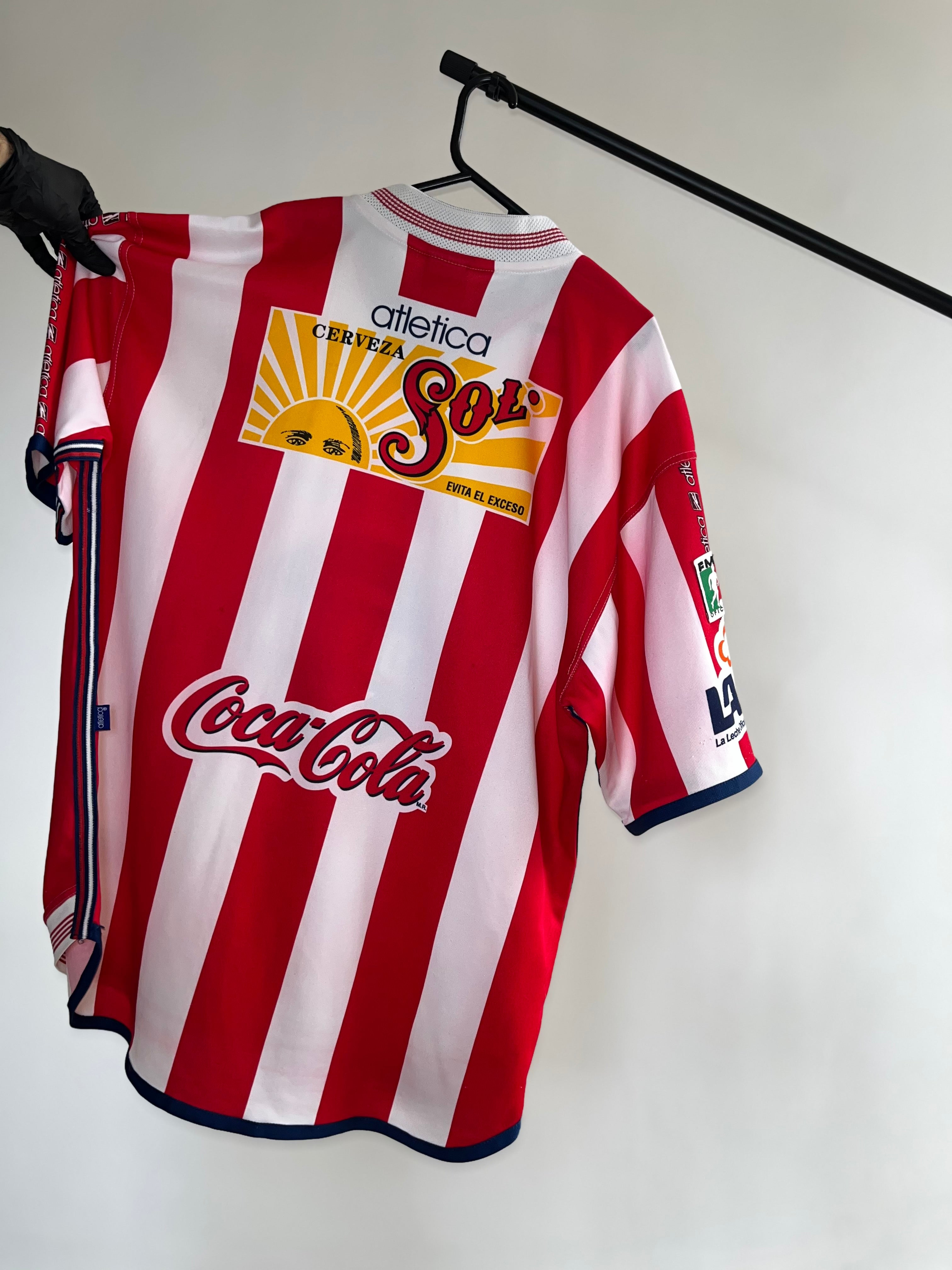 Jersey Original Chivas 2000/01 Local Atletica (Cemex Tolteca)