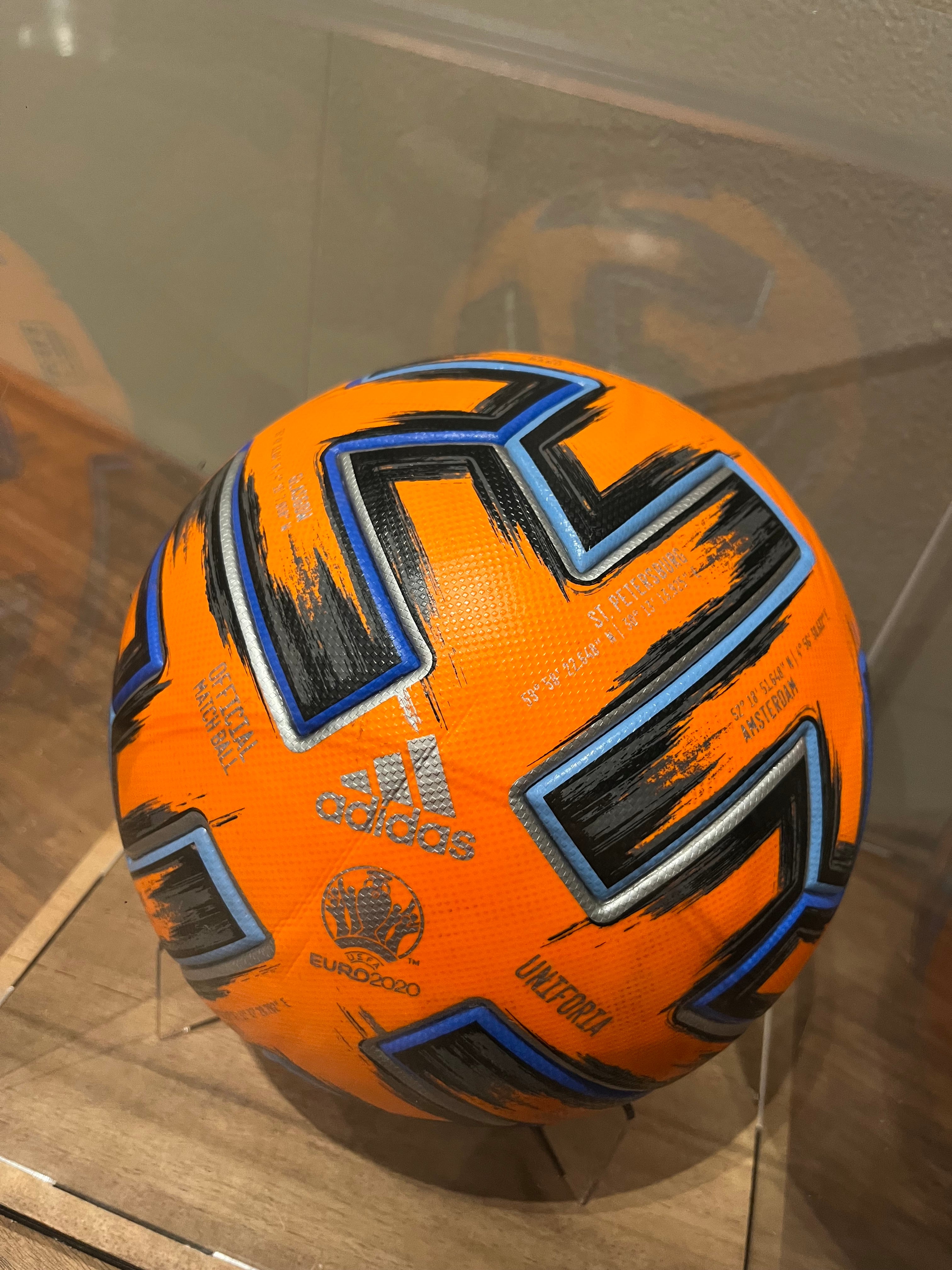 Balón Oficial de Utilería UEFA EURO 2020 | Edición Invierno Match Issued