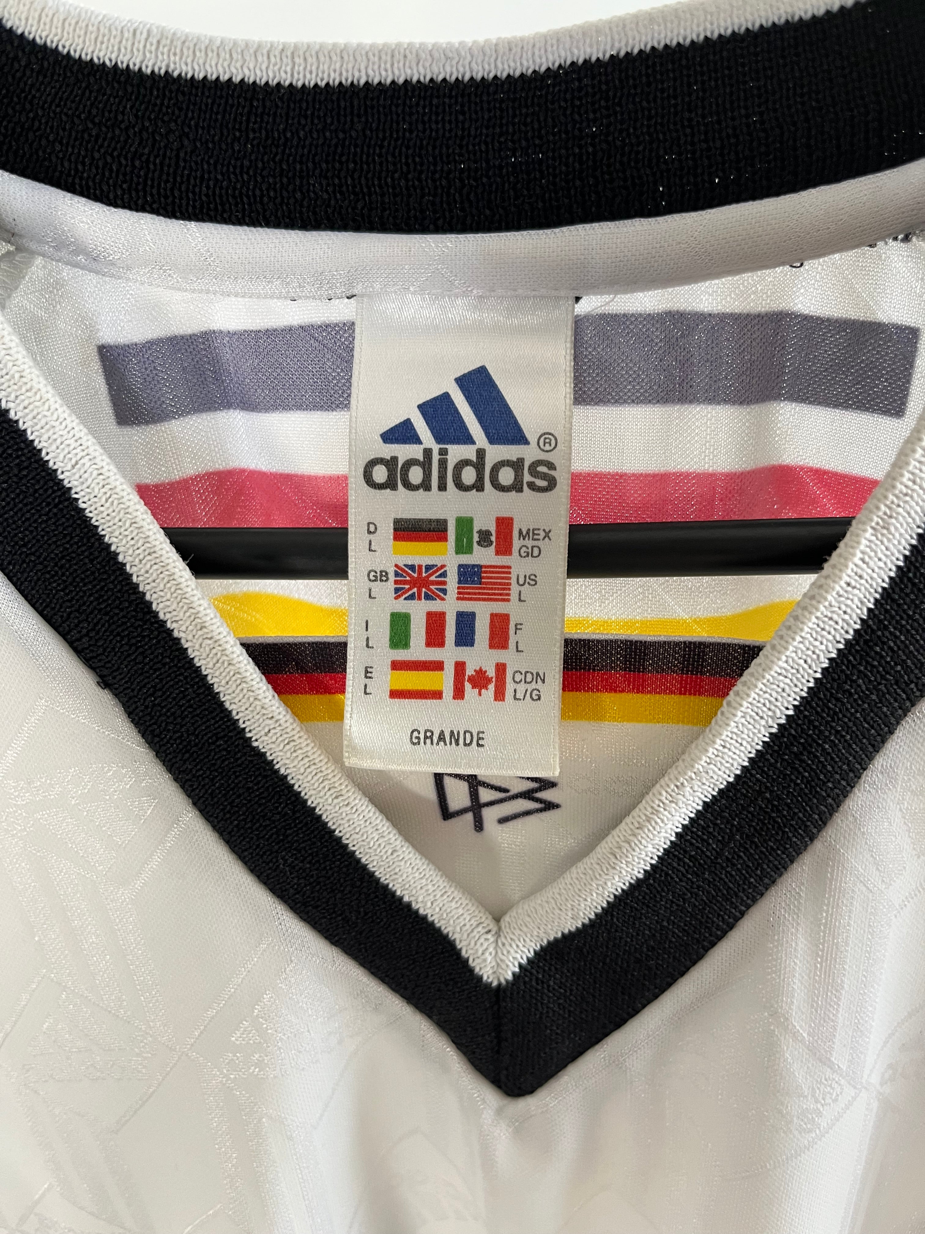 Jersey Original Alemania 1998 Local Mundial De Francia Matheus Adidas